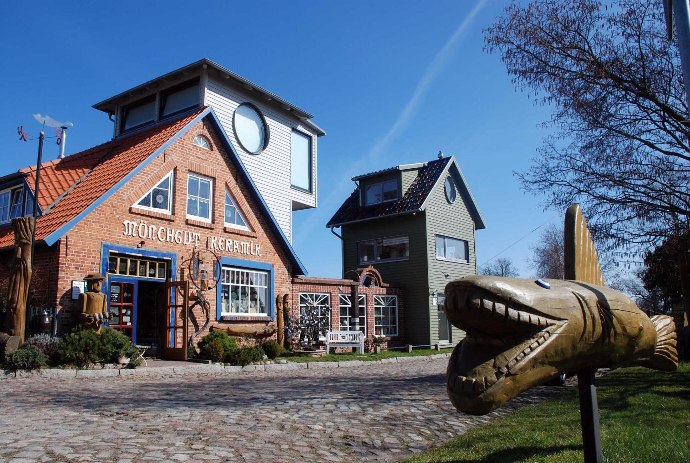 Ferienhaus mit Boddenblick