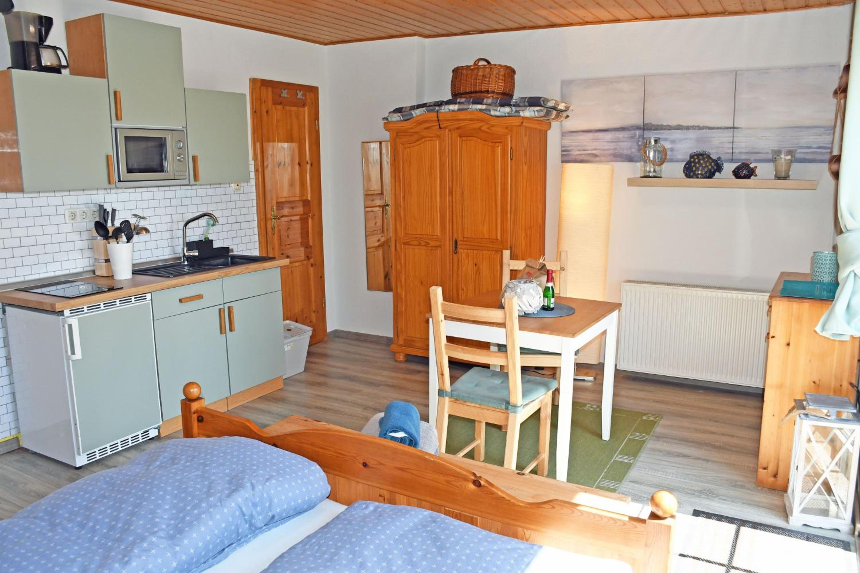 Ferienhaus mit Boddenblick