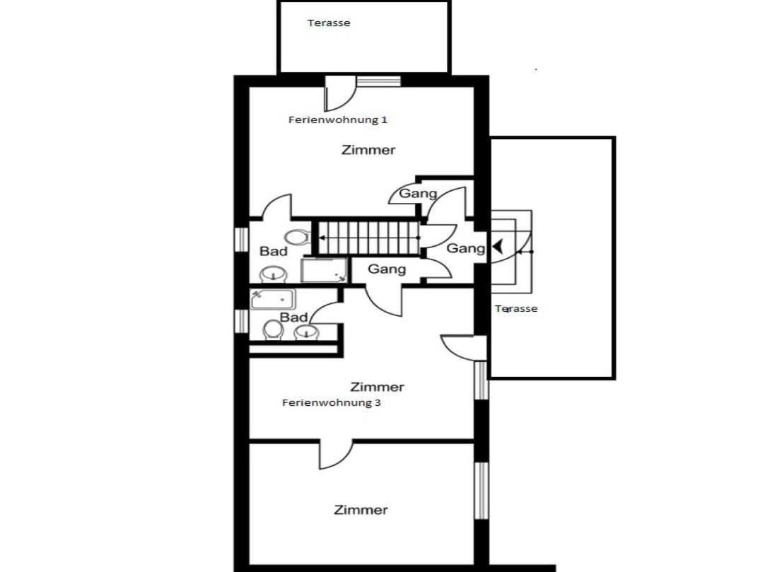 Ferienhaus mit Boddenblick