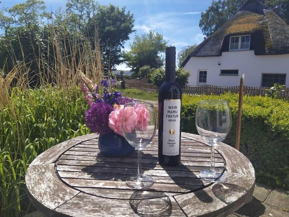 Ferienhaus mit Boddenblick