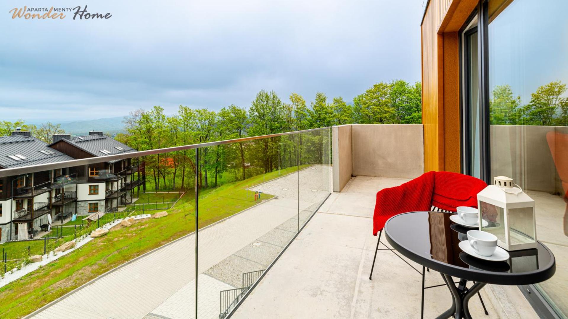 Wonder Home - Apartamenty Hillside tuż przy stoku, sklep, plac zabaw i zewnętrzna siłownia na terenie kompleksu