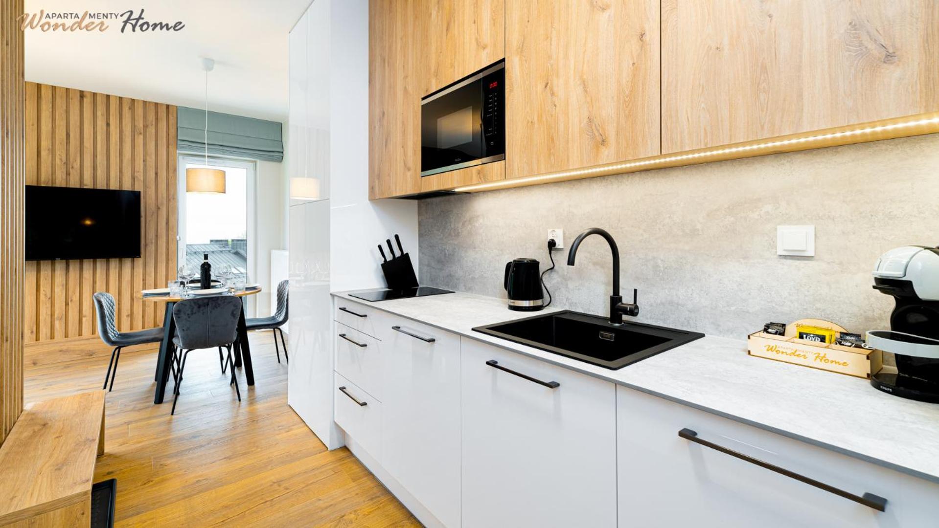 Wonder Home - Apartamenty Hillside tuż przy stoku, sklep, plac zabaw i zewnętrzna siłownia na terenie kompleksu