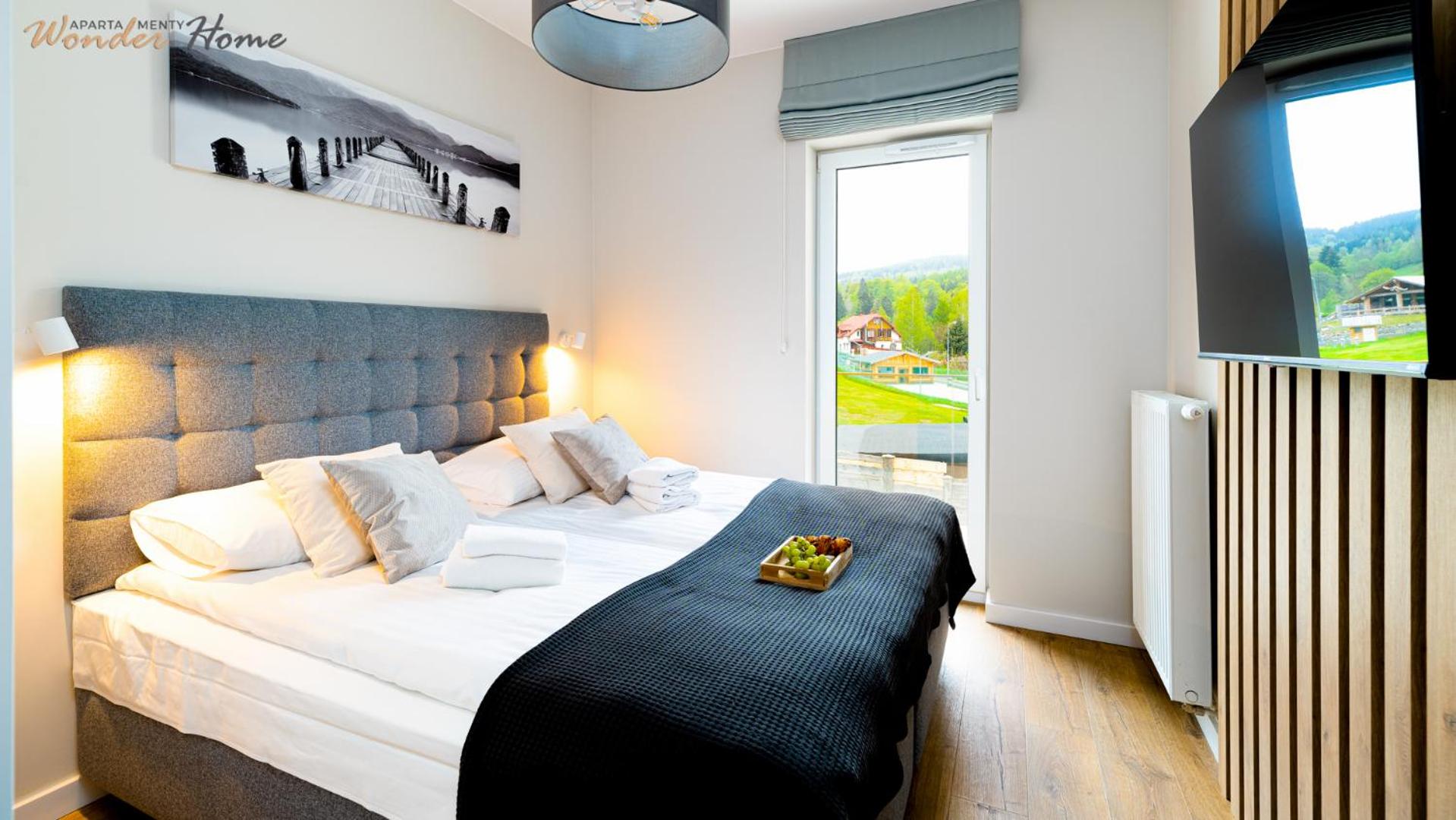 Wonder Home - Apartamenty Hillside tuż przy stoku, sklep, plac zabaw i zewnętrzna siłownia na terenie kompleksu