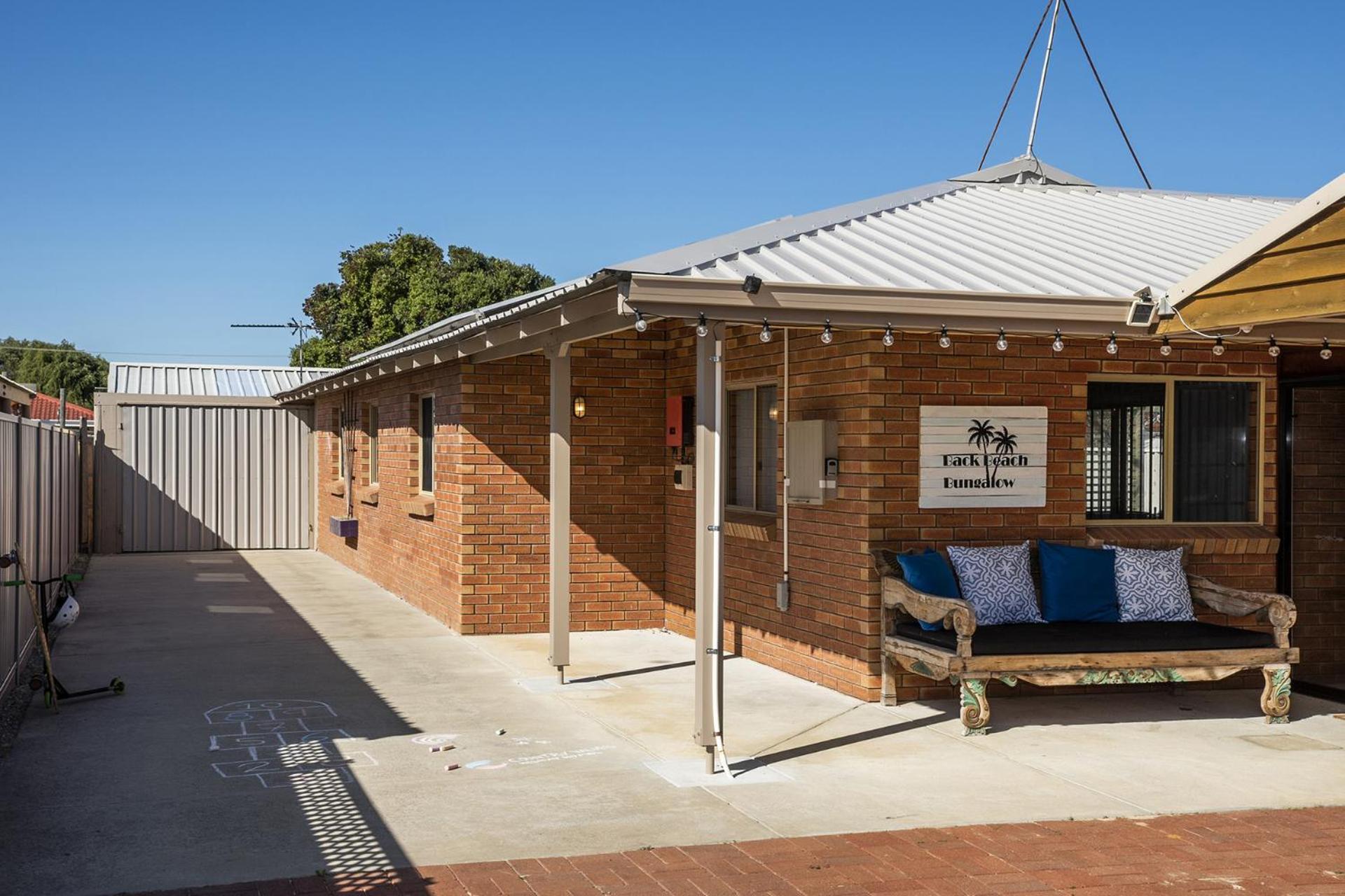 Back beach bungalow