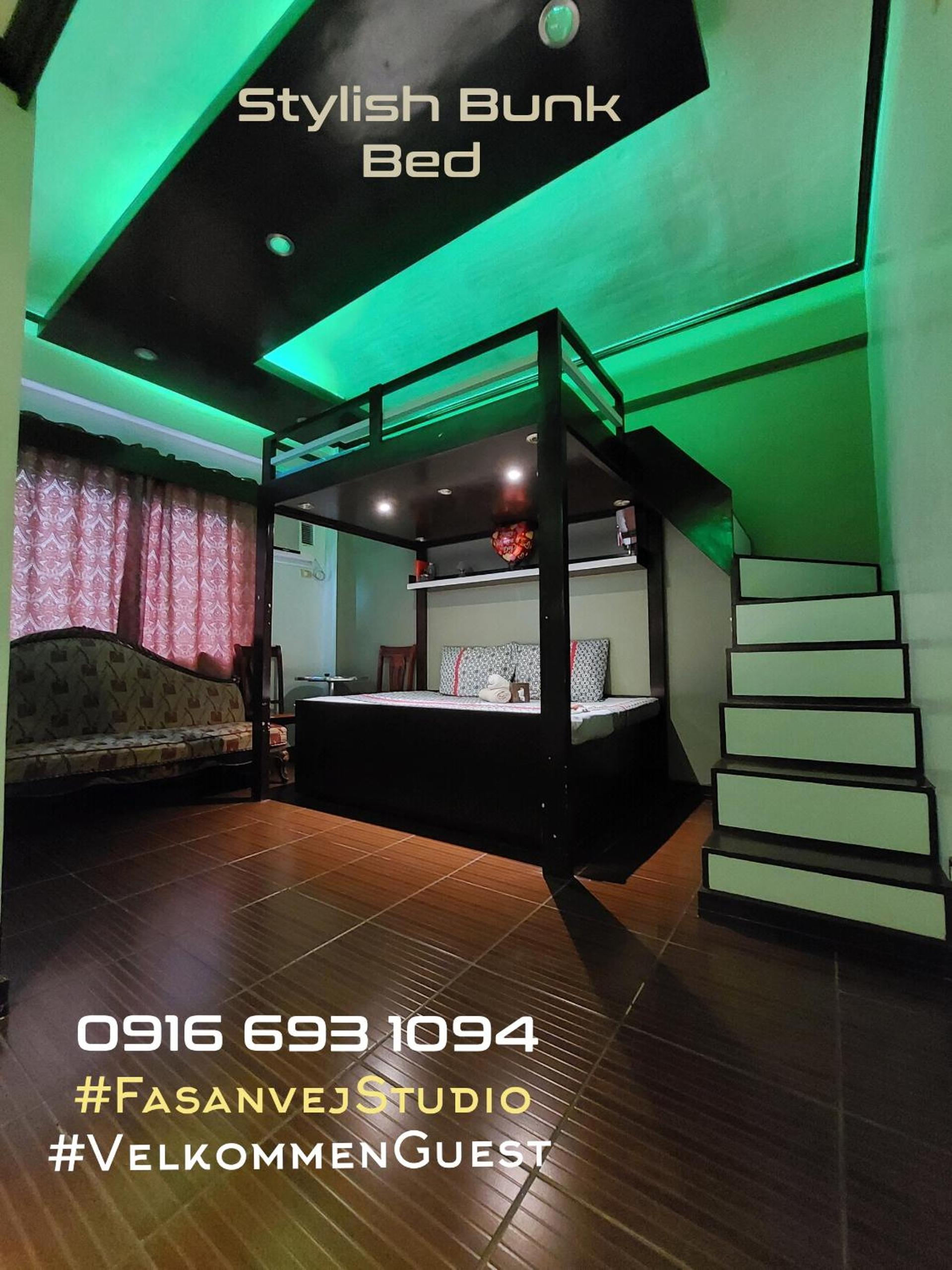 NAIA Airport Fasanvej Studio condo NetflixTv 4pax view 3