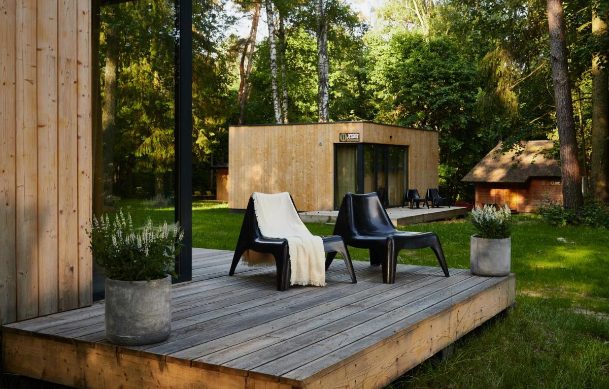 outdoor BBQ area
