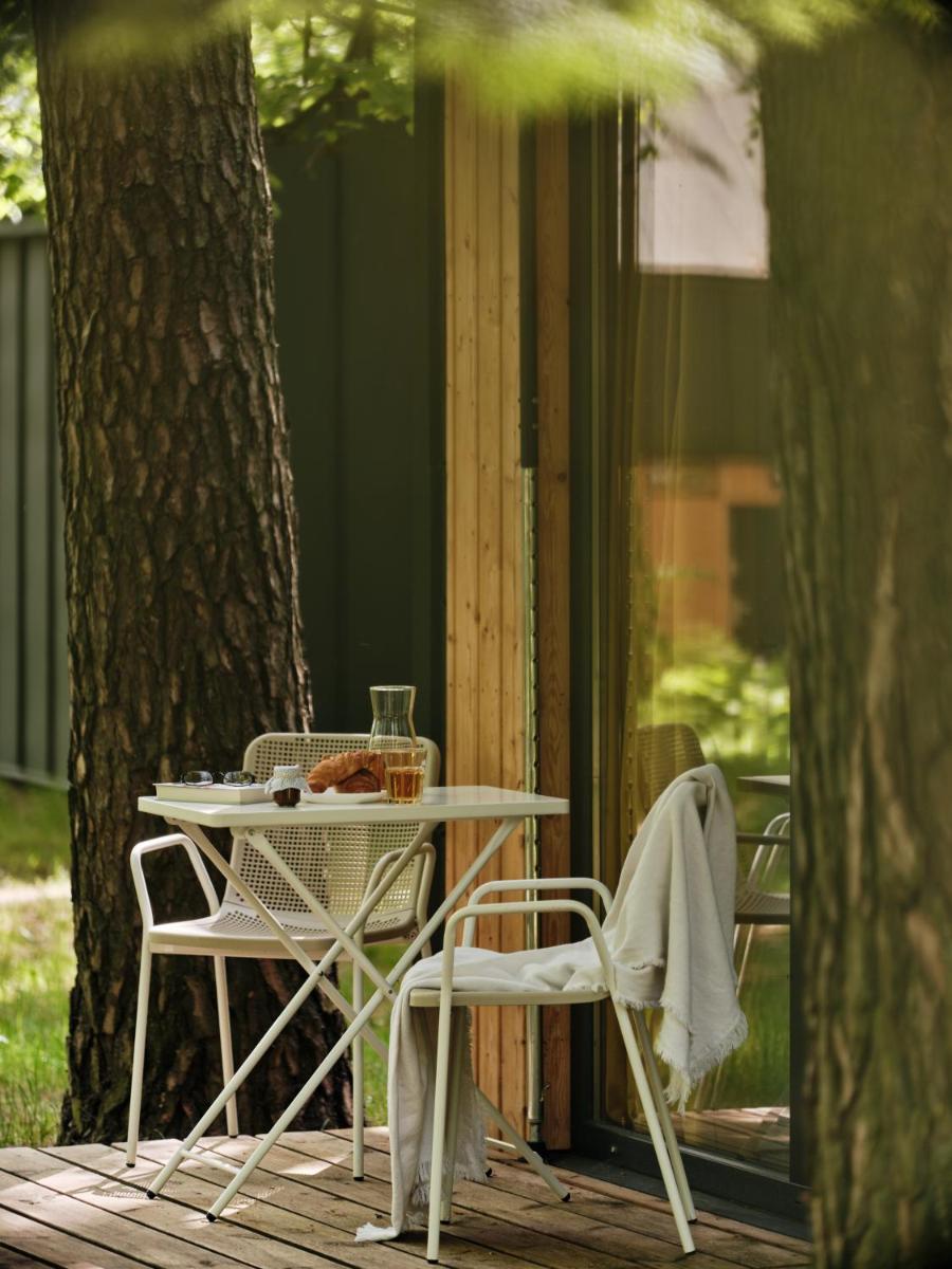 outdoor BBQ area
