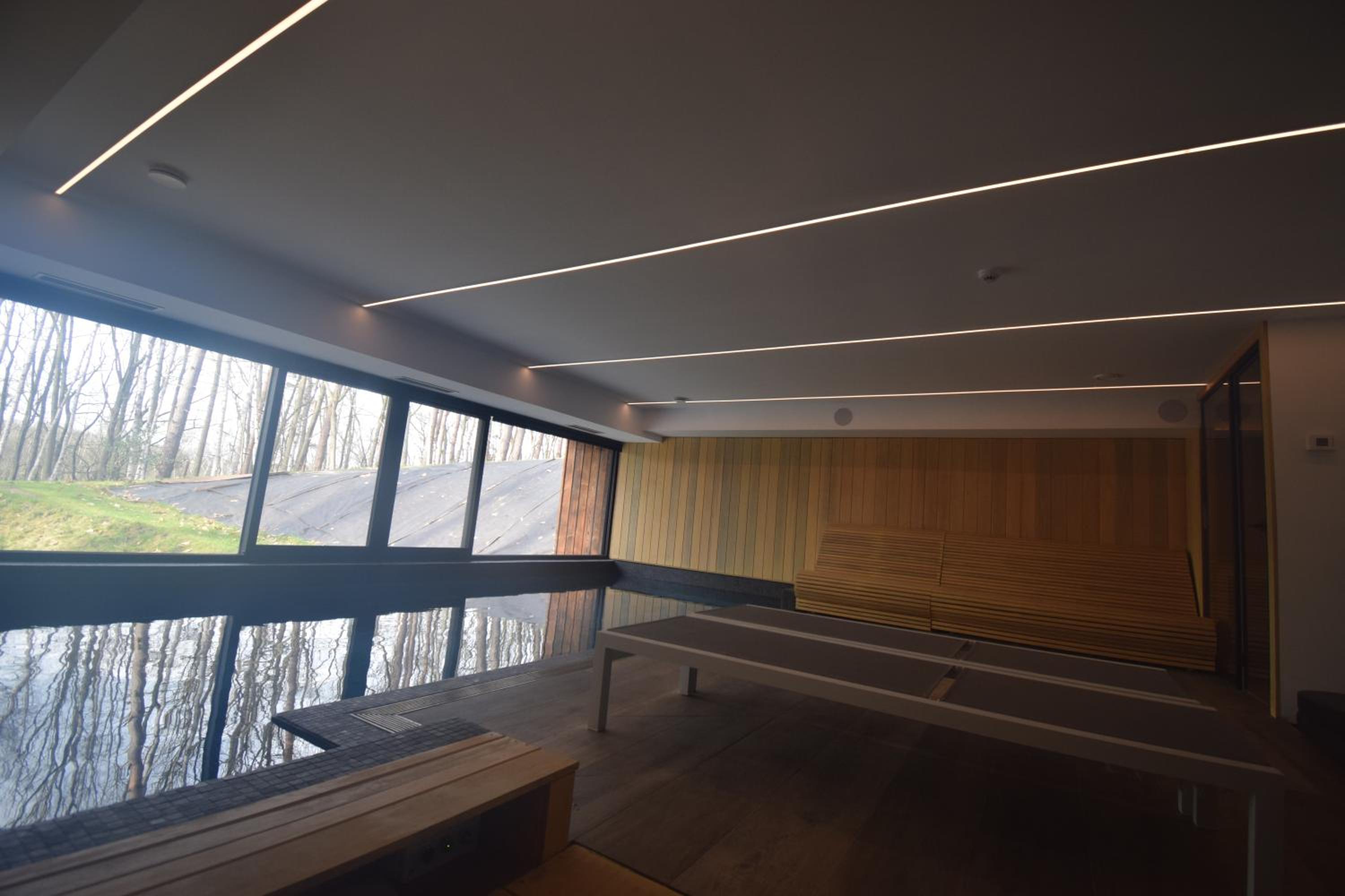 Chambre avec piscine sauna jacuzzi