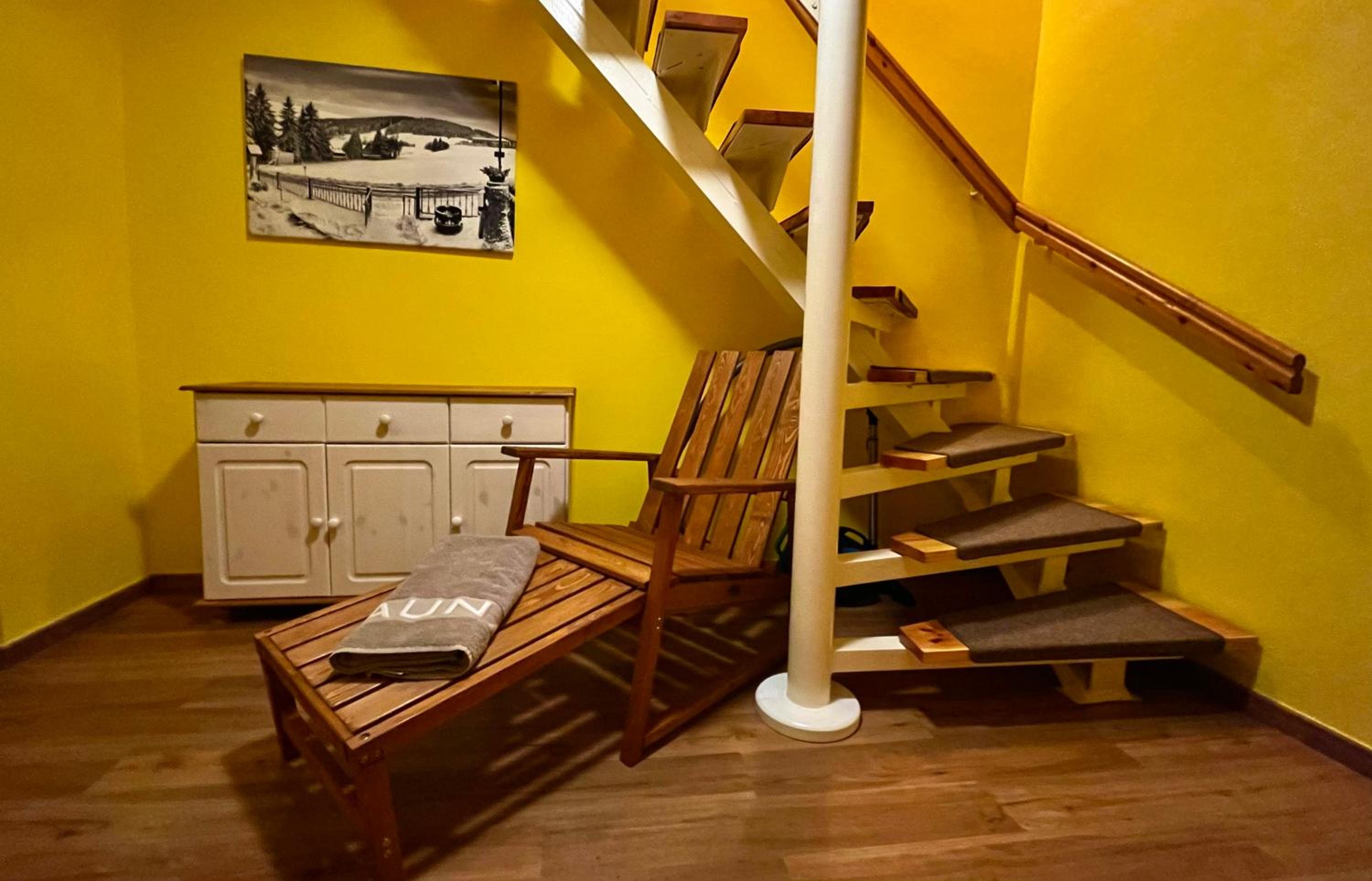 Ferienwohnung-direkt-am-Skihang mit Sauna