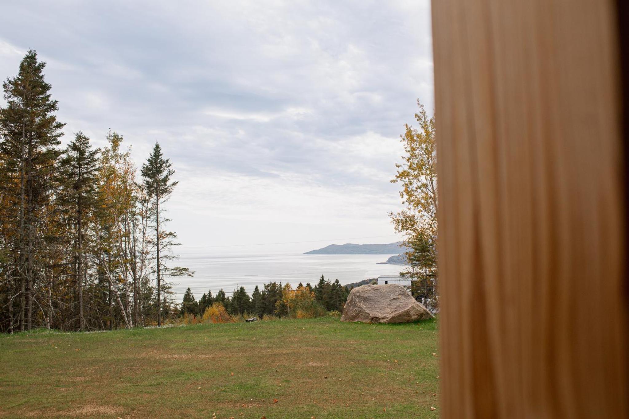Villa Les Flots: Breathtaking view of St Lawrence