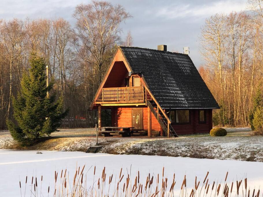 Holidayhouse with sauna and pond Leesoja puhkemaja