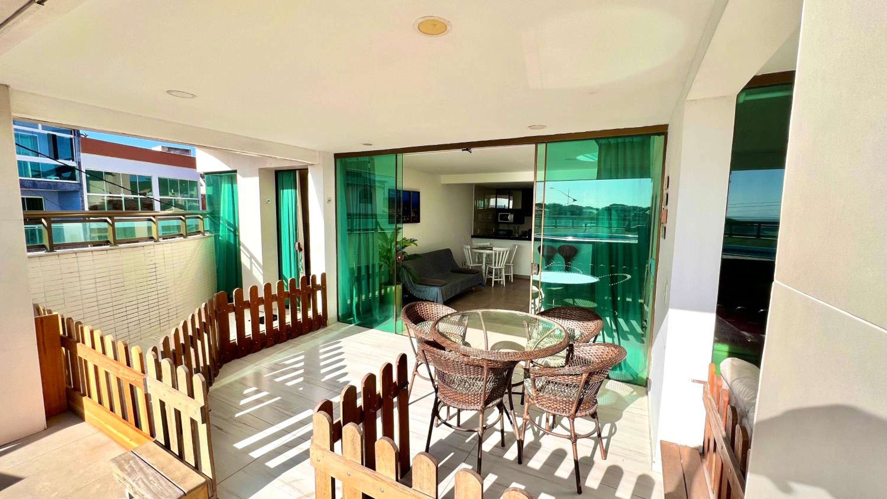 APARTAMENTO VISTA MAR - Orla da Praia Grande - até 6 pessoas view 4