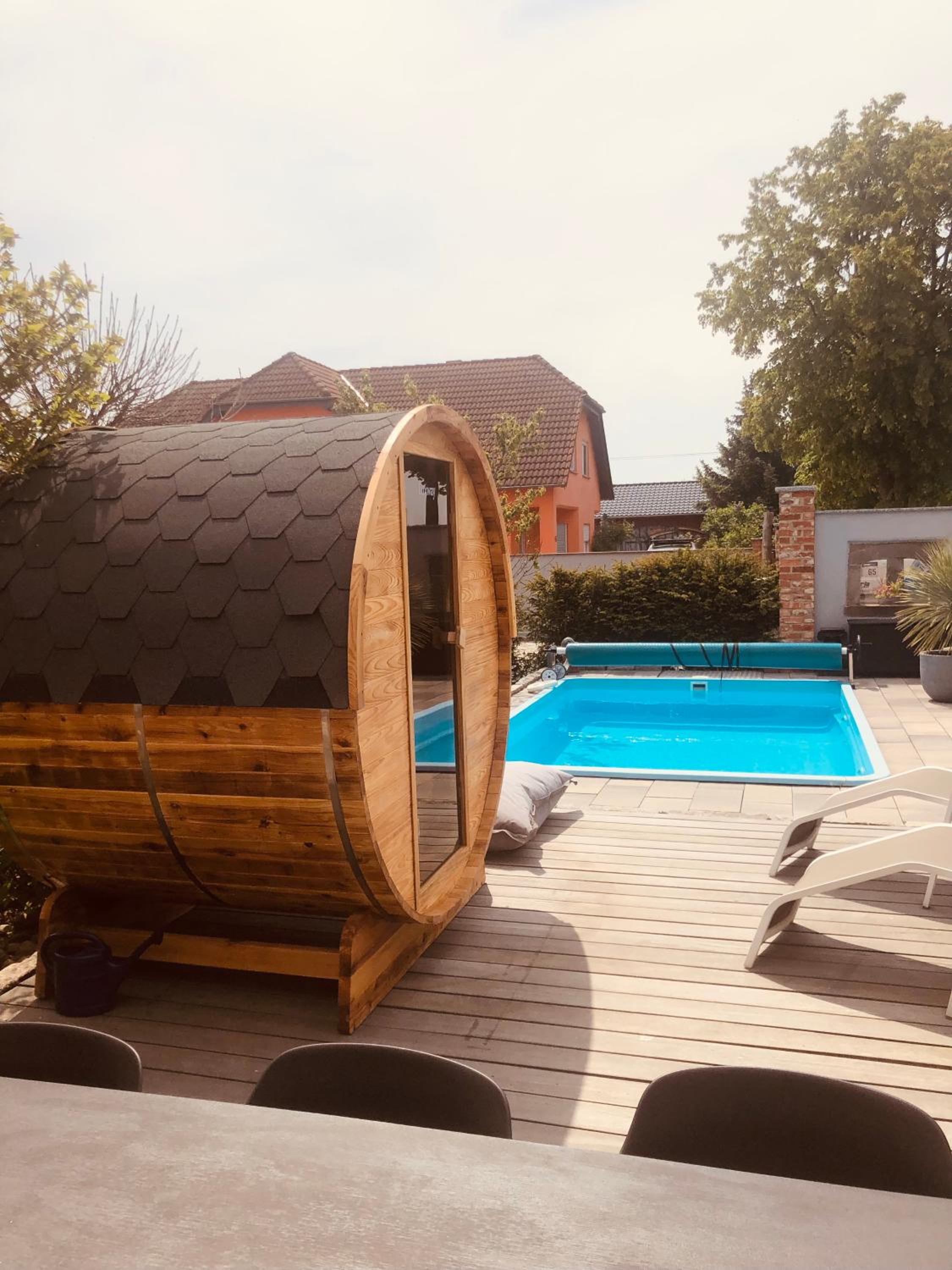 Alte Schmiede mit Sauna, Pool und Whirpool im Außenbereich schönstes Ferienhaus der Lausitz