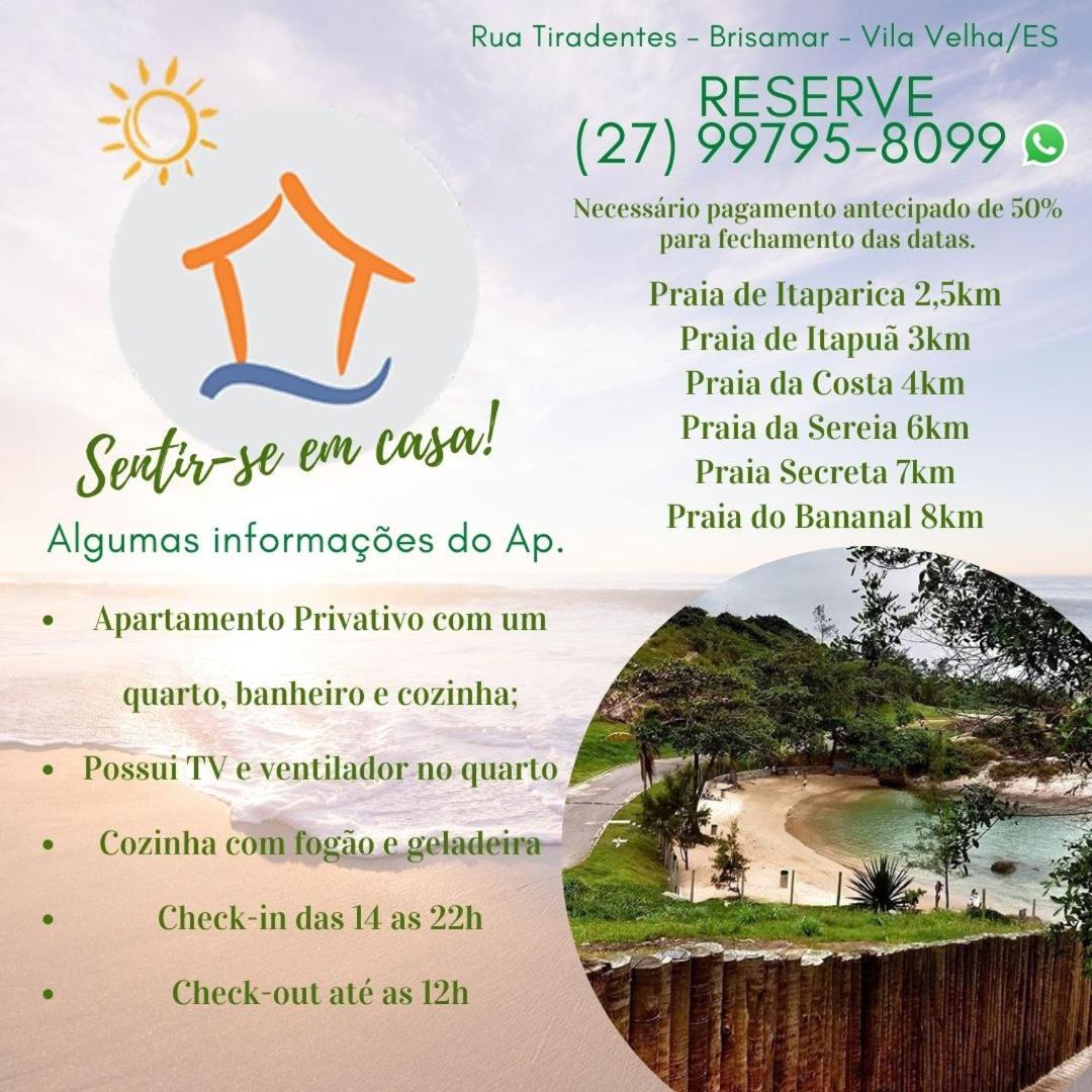 Ap Privativo Brisamar, 10min da praia - Sentir-se em casa!