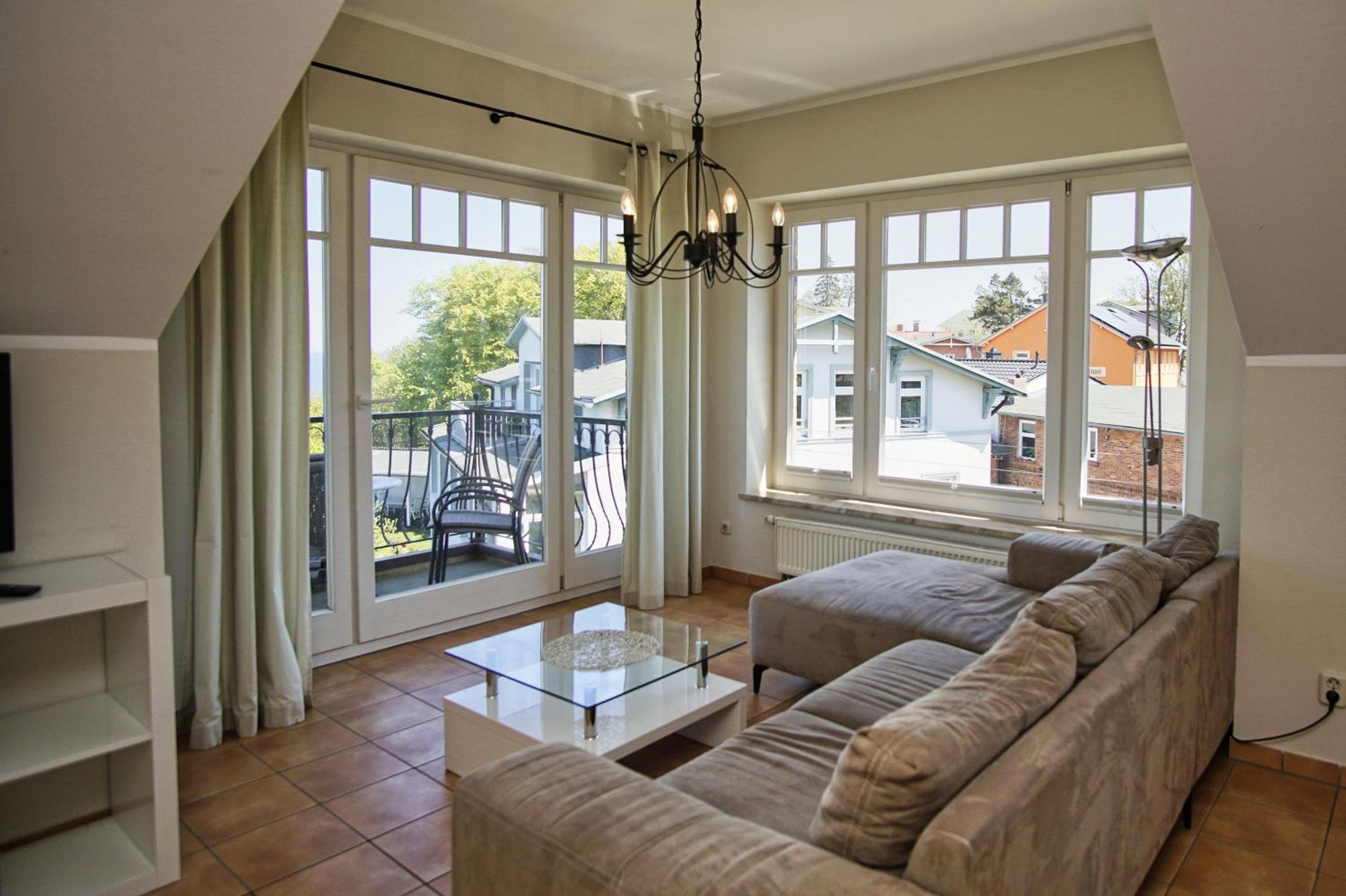 Ferienwohnung mit traumhaftem Meerblick - Haus am Meer FeWo 12