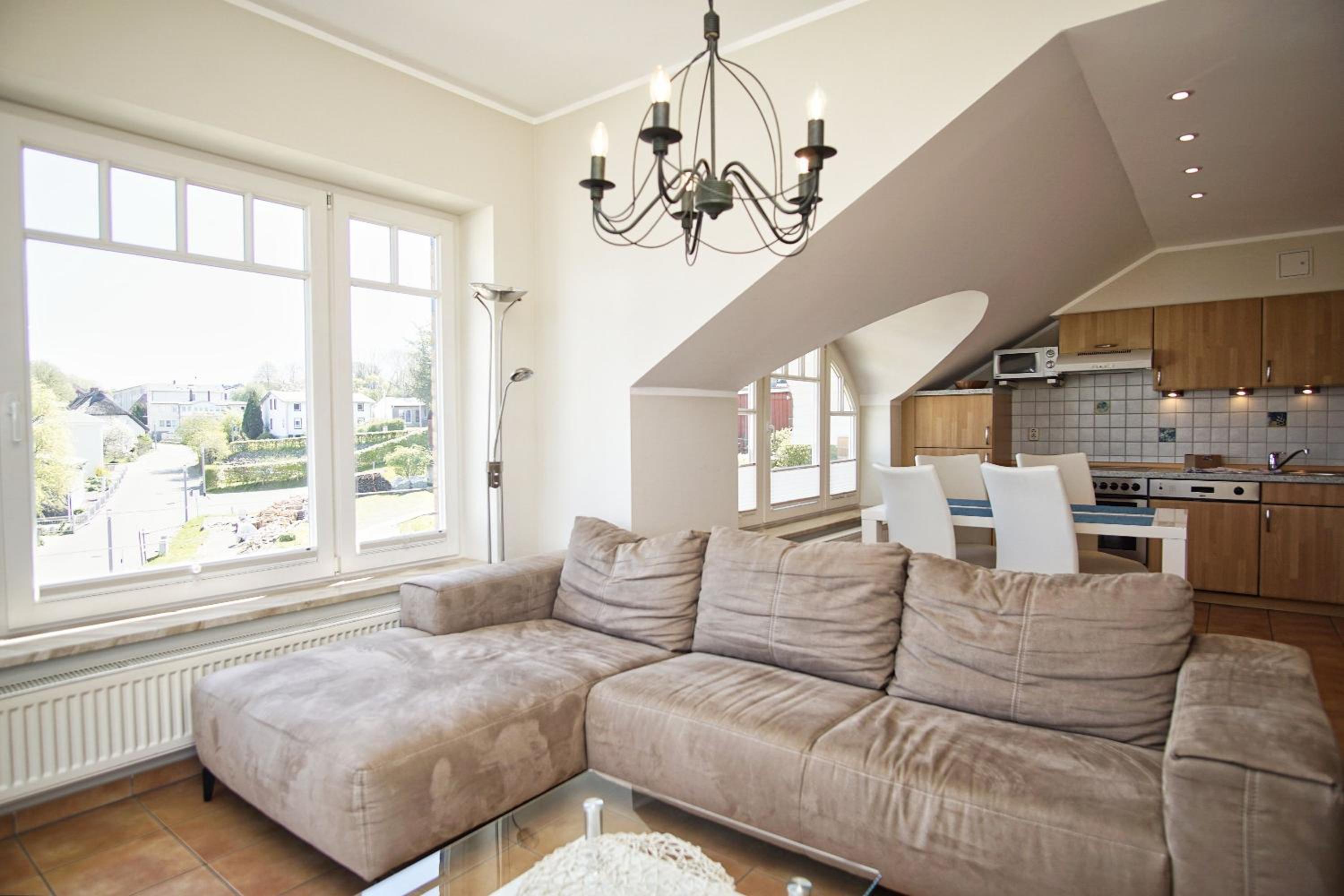 Ferienwohnung mit traumhaftem Meerblick - Haus am Meer FeWo 12