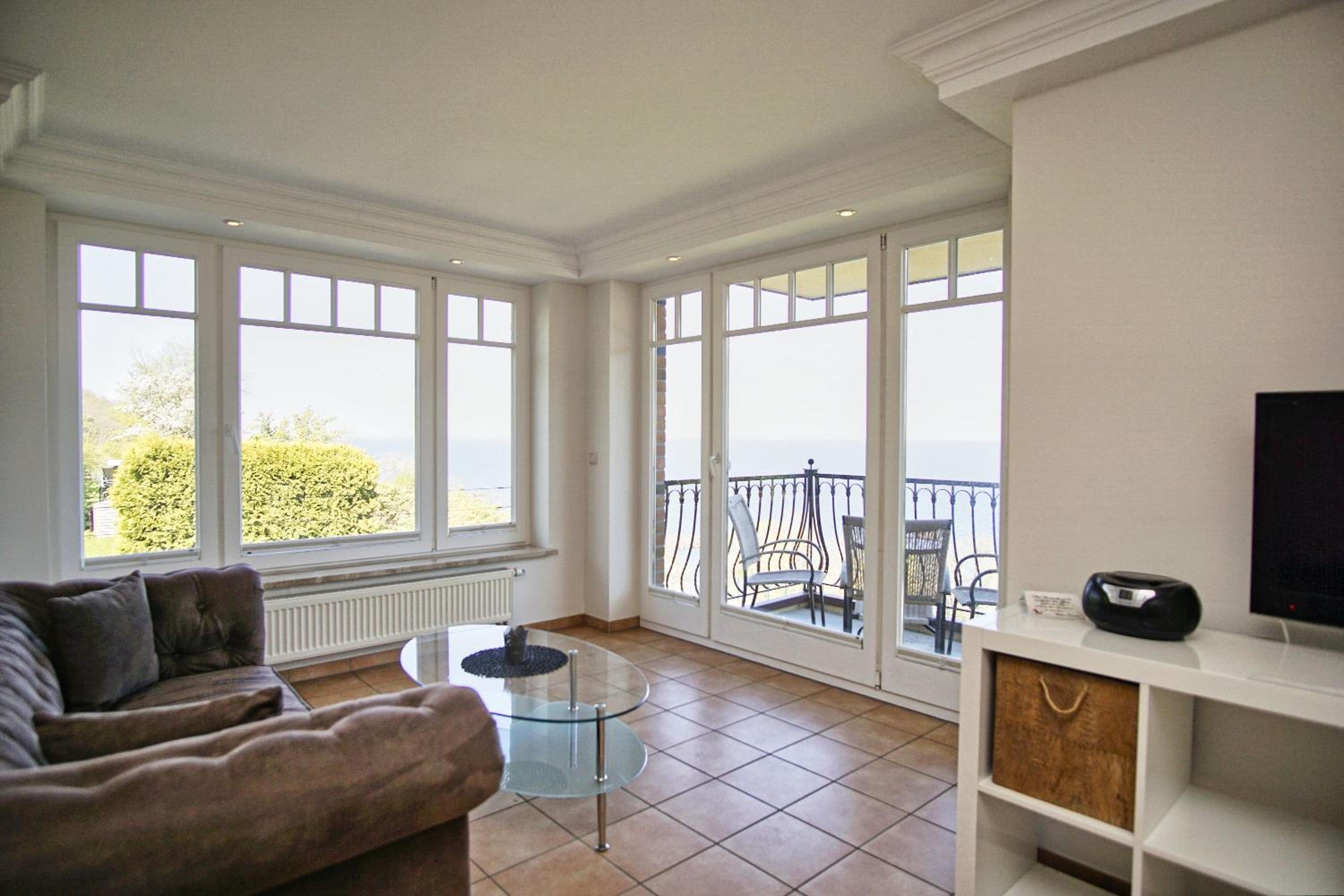 Ferienwohnung mit traumhaftem Meerblick - Haus am Meer FeWo 01