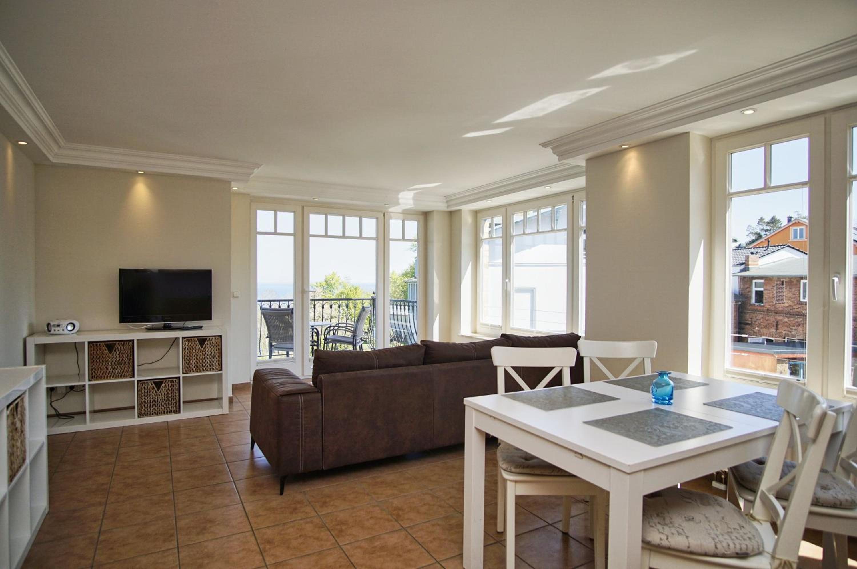 Ferienwohnung mit traumhaftem Meerblick - Haus am Meer FeWo 08
