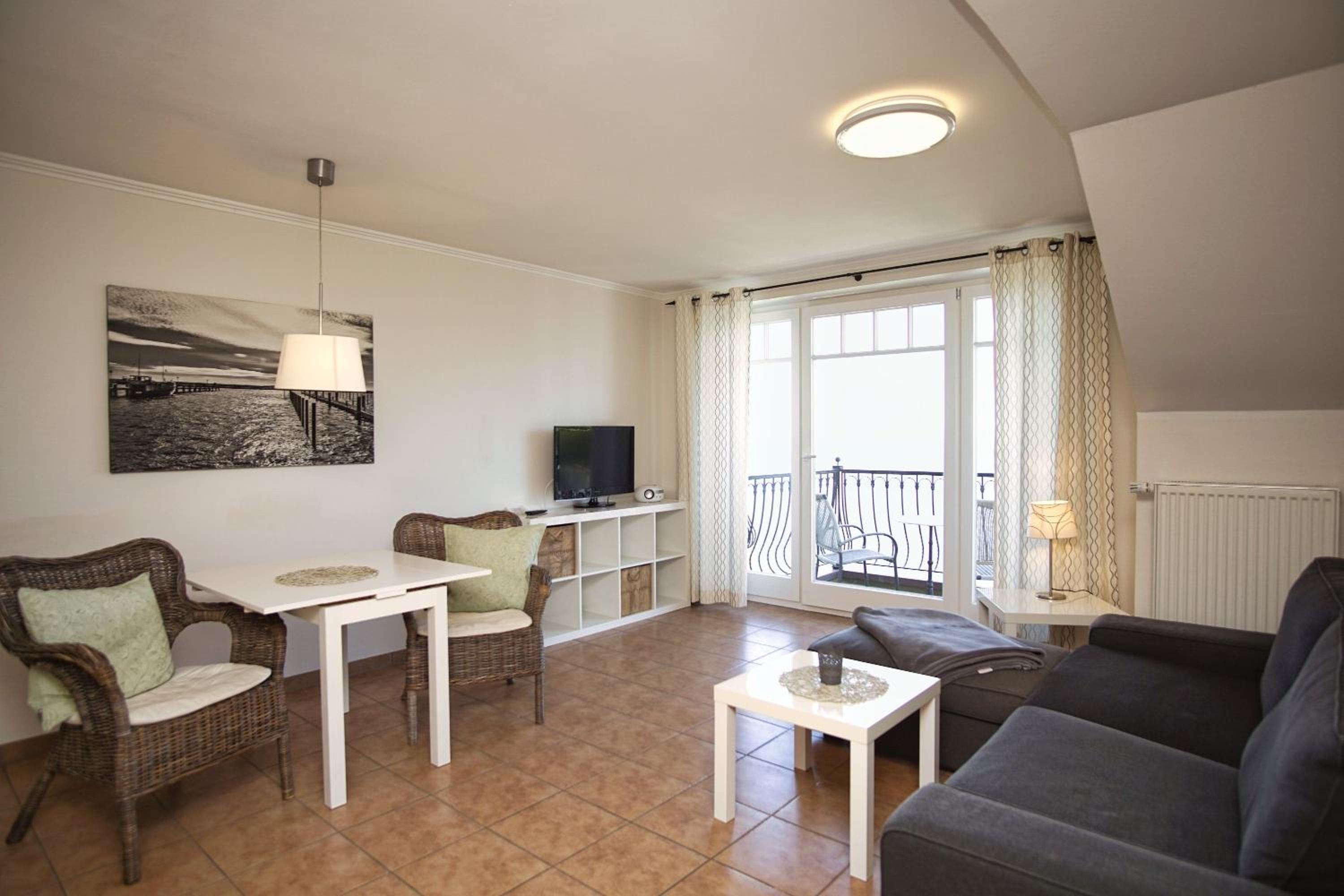 Ferienwohnung mit traumhaftem Meerblick - Haus am Meer FeWo 11