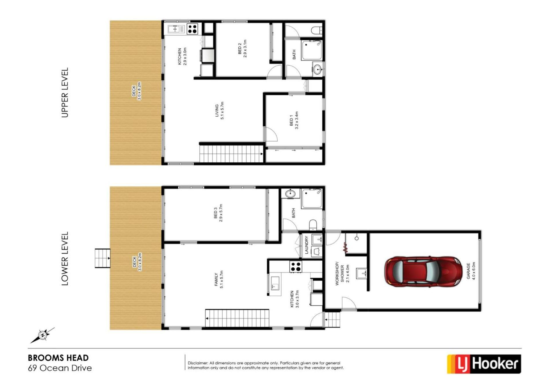Casa della vista - Beach front location