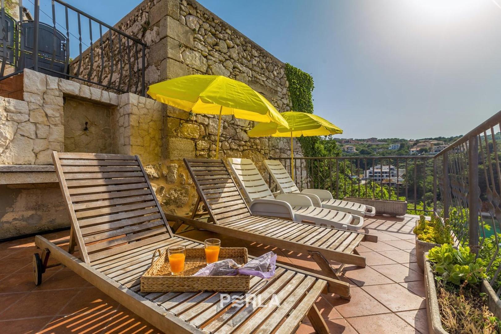 Holiday house BELLA MARE with sea view 50m from the beach in a quiet location in Vrbnik on Krk island view 5