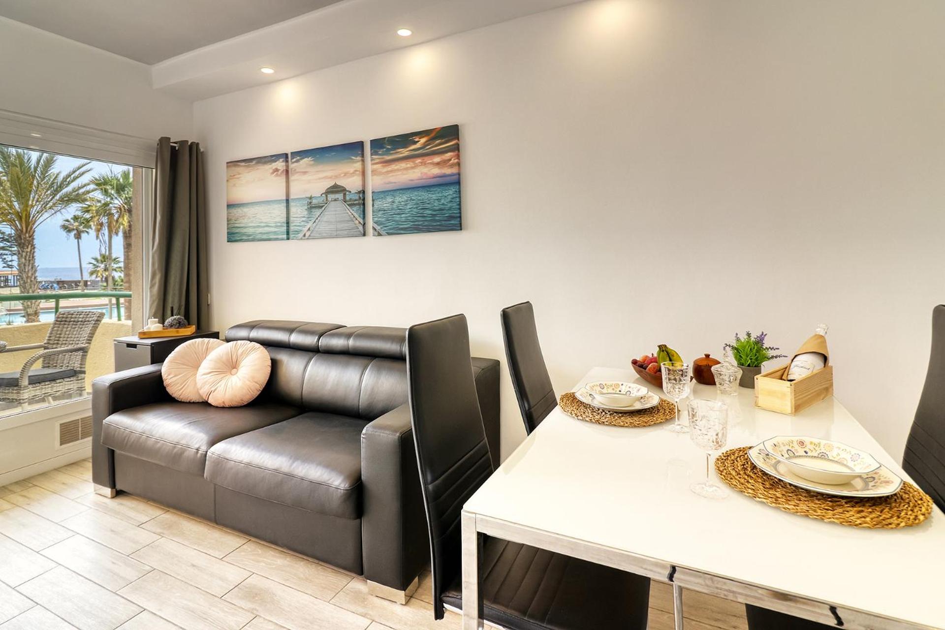 Modern apartment with an addictive terrace view
