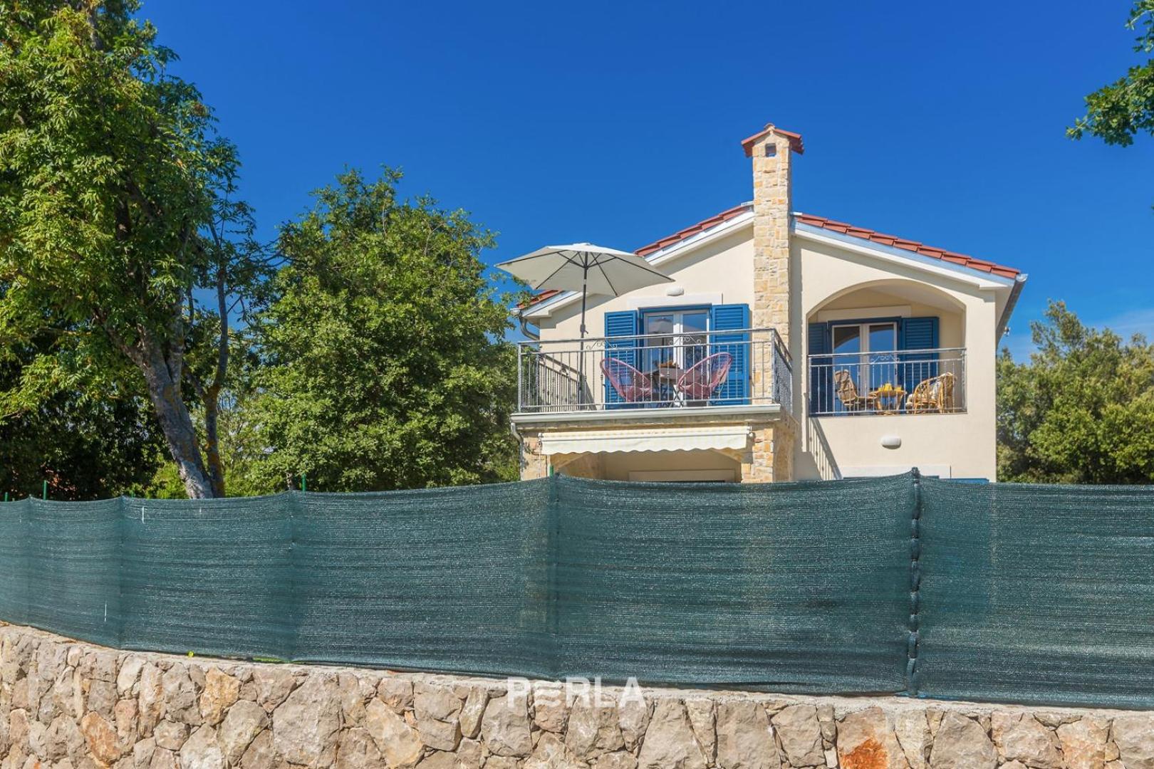 House BRINY in a quiet location on Krk island, beautiful beach