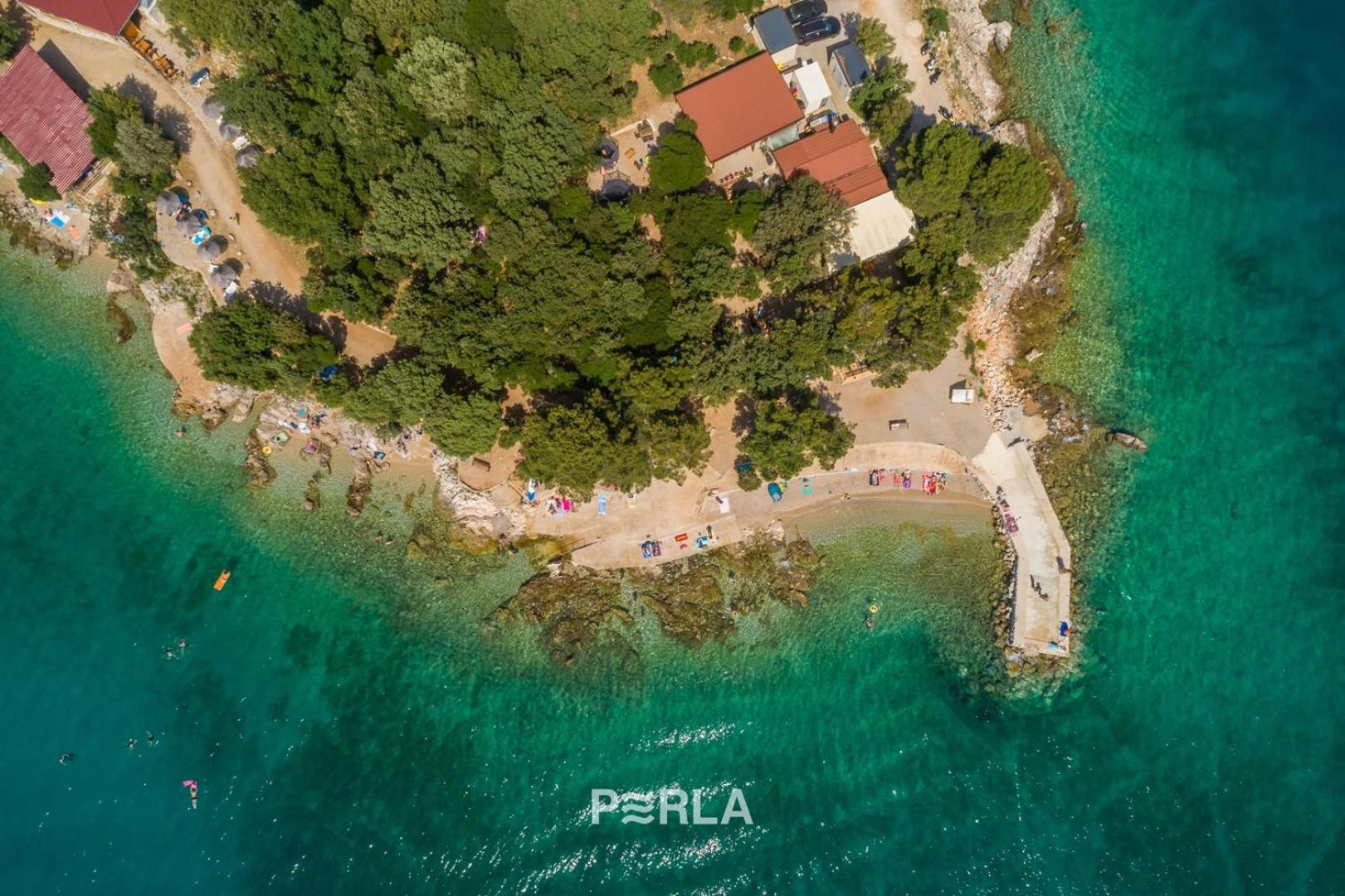 House BRINY in a quiet location on Krk island, beautiful beach
