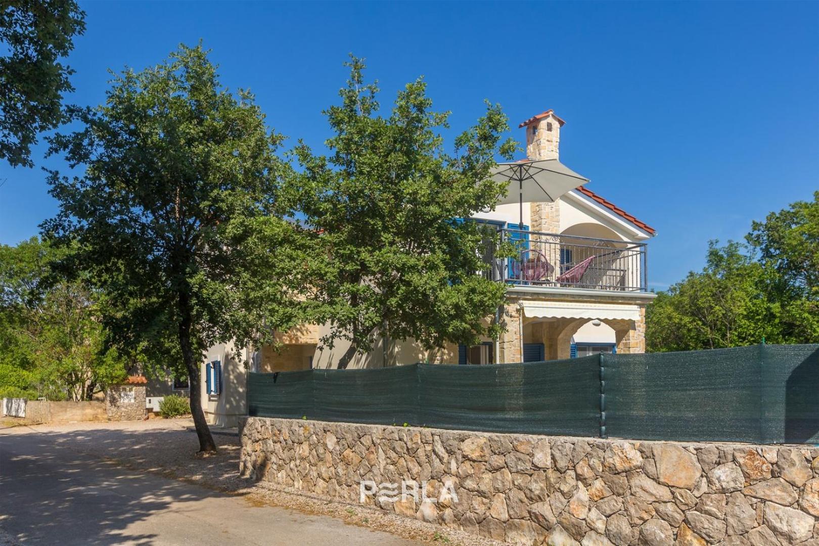 House BRINY in a quiet location on Krk island, beautiful beach