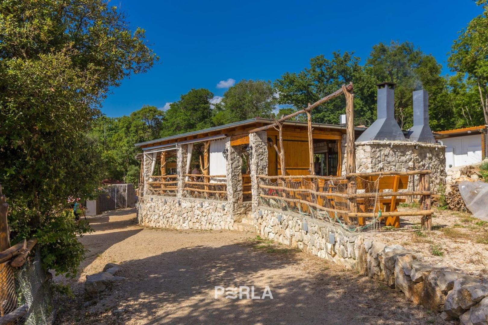 House BRINY in a quiet location on Krk island, beautiful beach