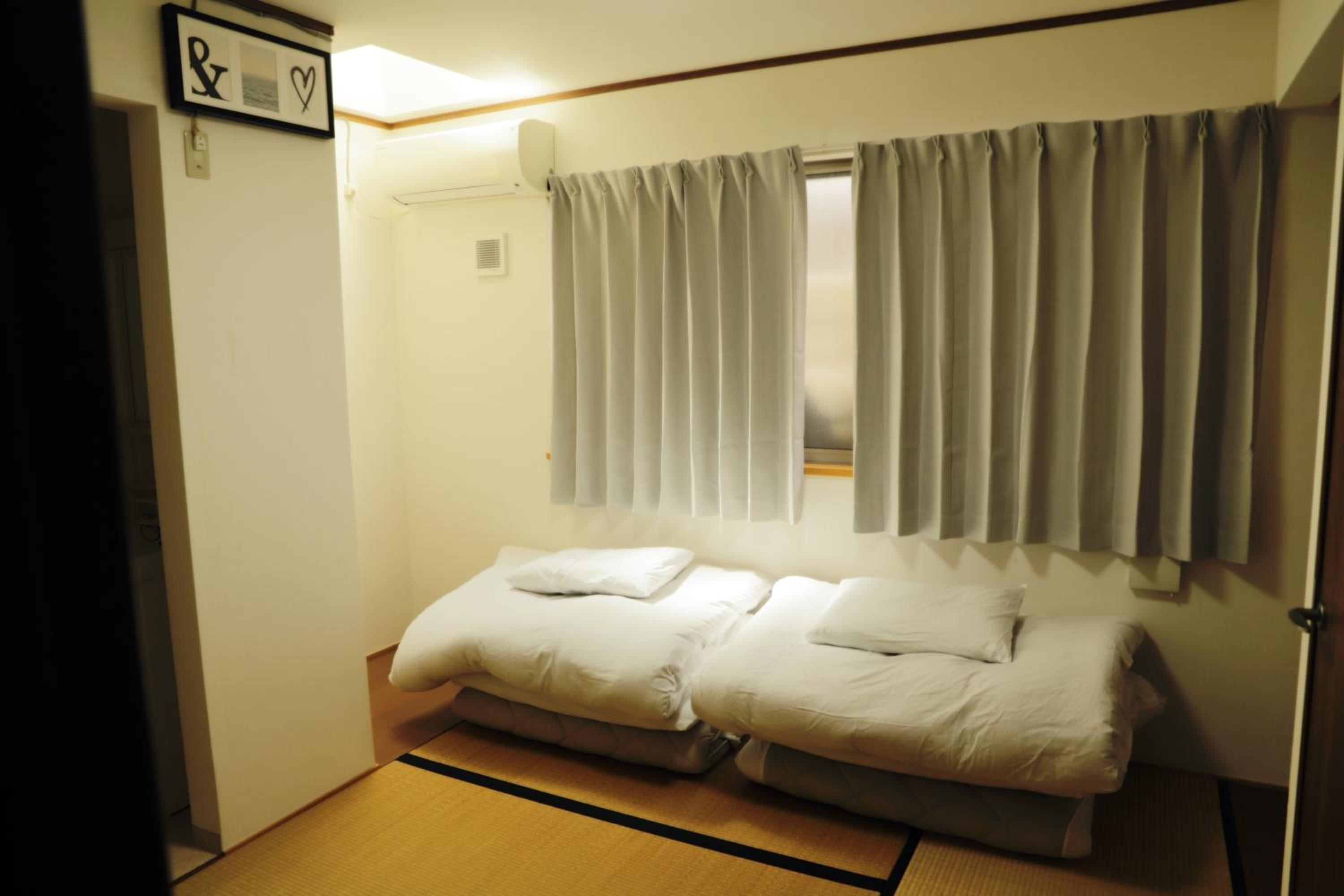 THE PARK VIEW HOUSE TENNOJI 110m2 free wifi 5mins from station private house 4room 4bath