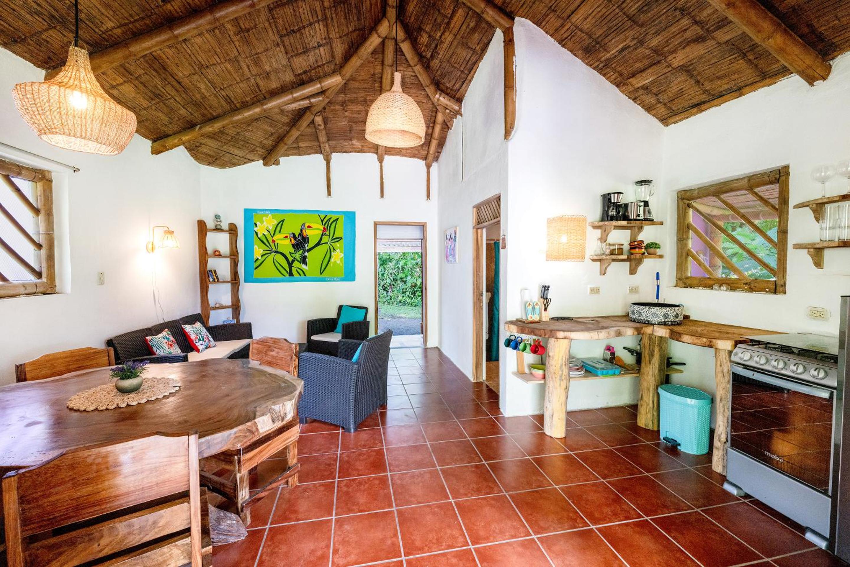 Casa Lavanda in tropical jungle garden