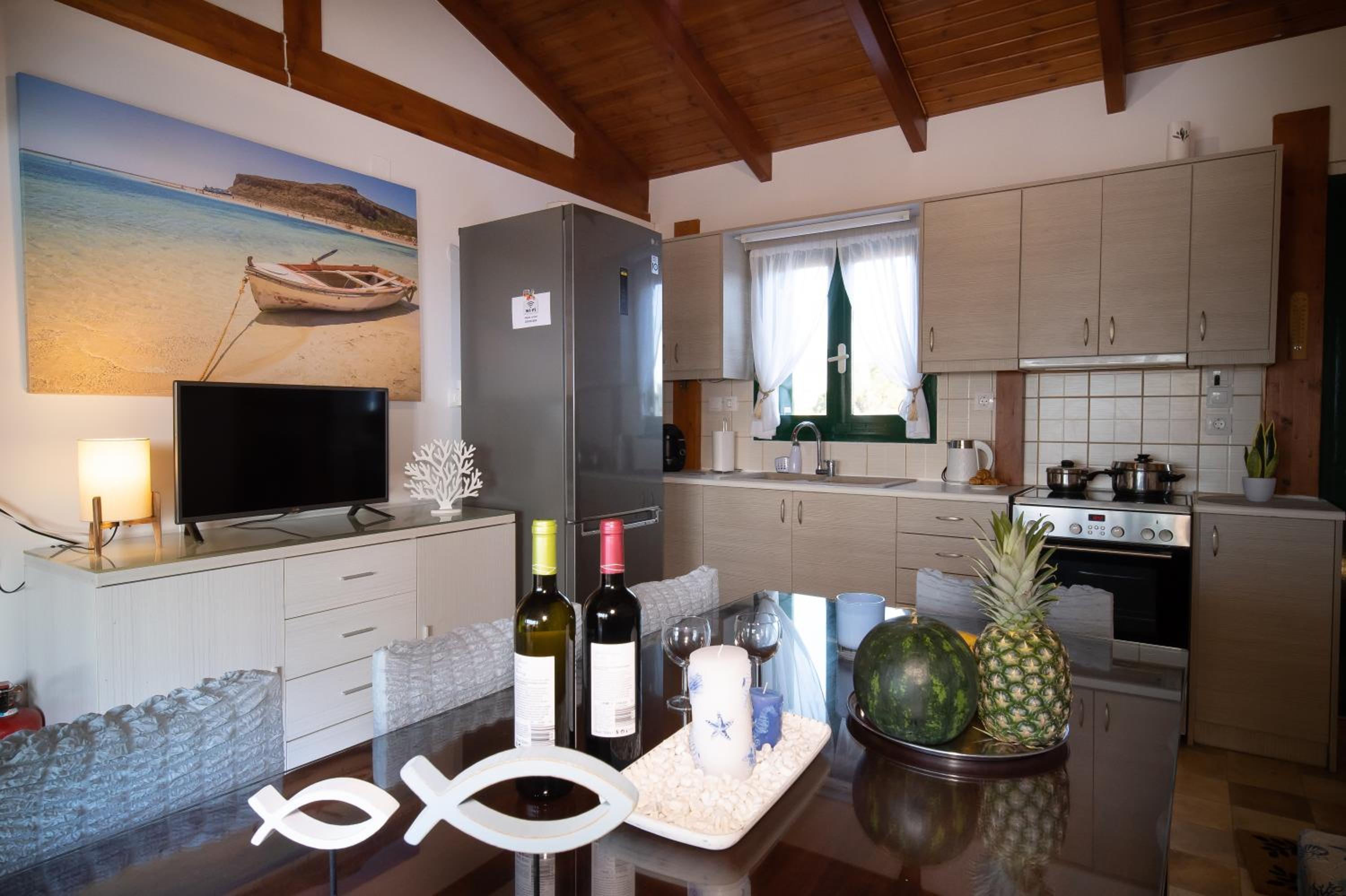 Mayia Sunset sea front house Gouves Heraklion view 5
