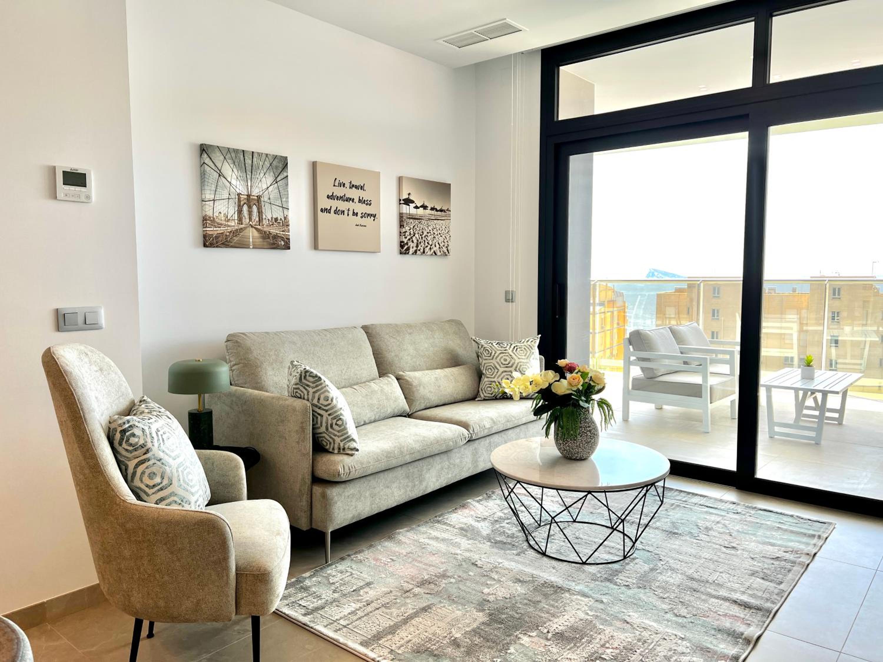 Luxury apartment with stunning sea views in Sunset Cliff Benidorm