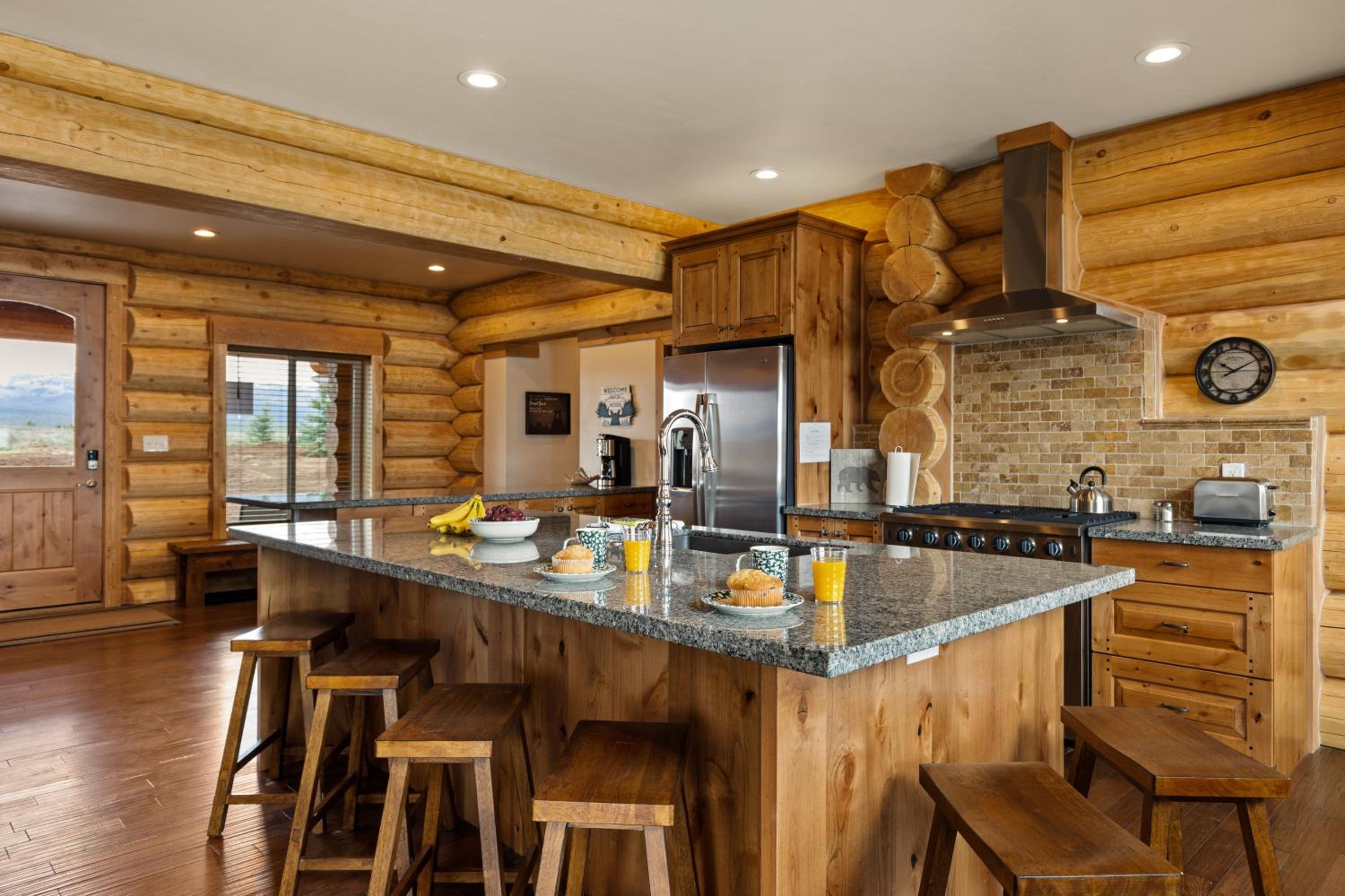 Stone Skipper Lodge by KABINO Waterfront Hot Tub Private Bath In Every Bedroom FirePit Mtn Views WiFi Grill view 3
