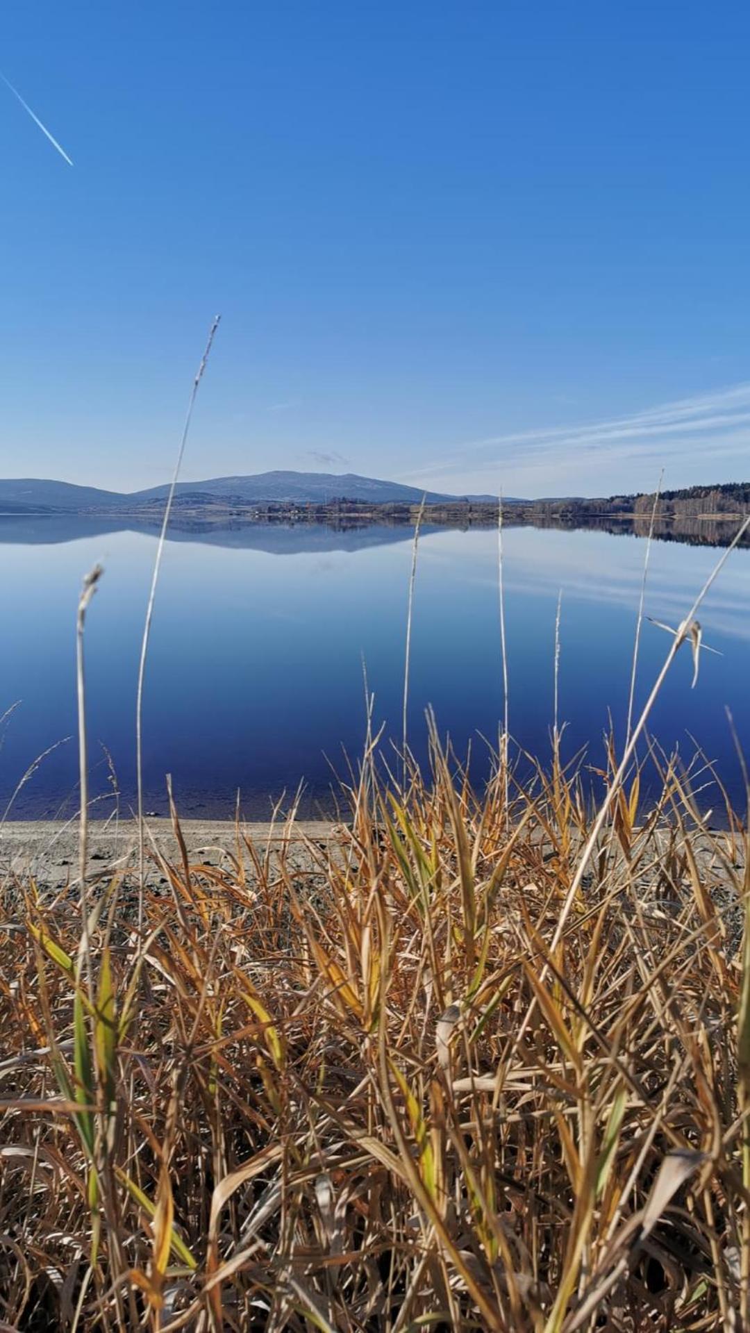 Apartmán s terasou a výhledem na jezero Lipno