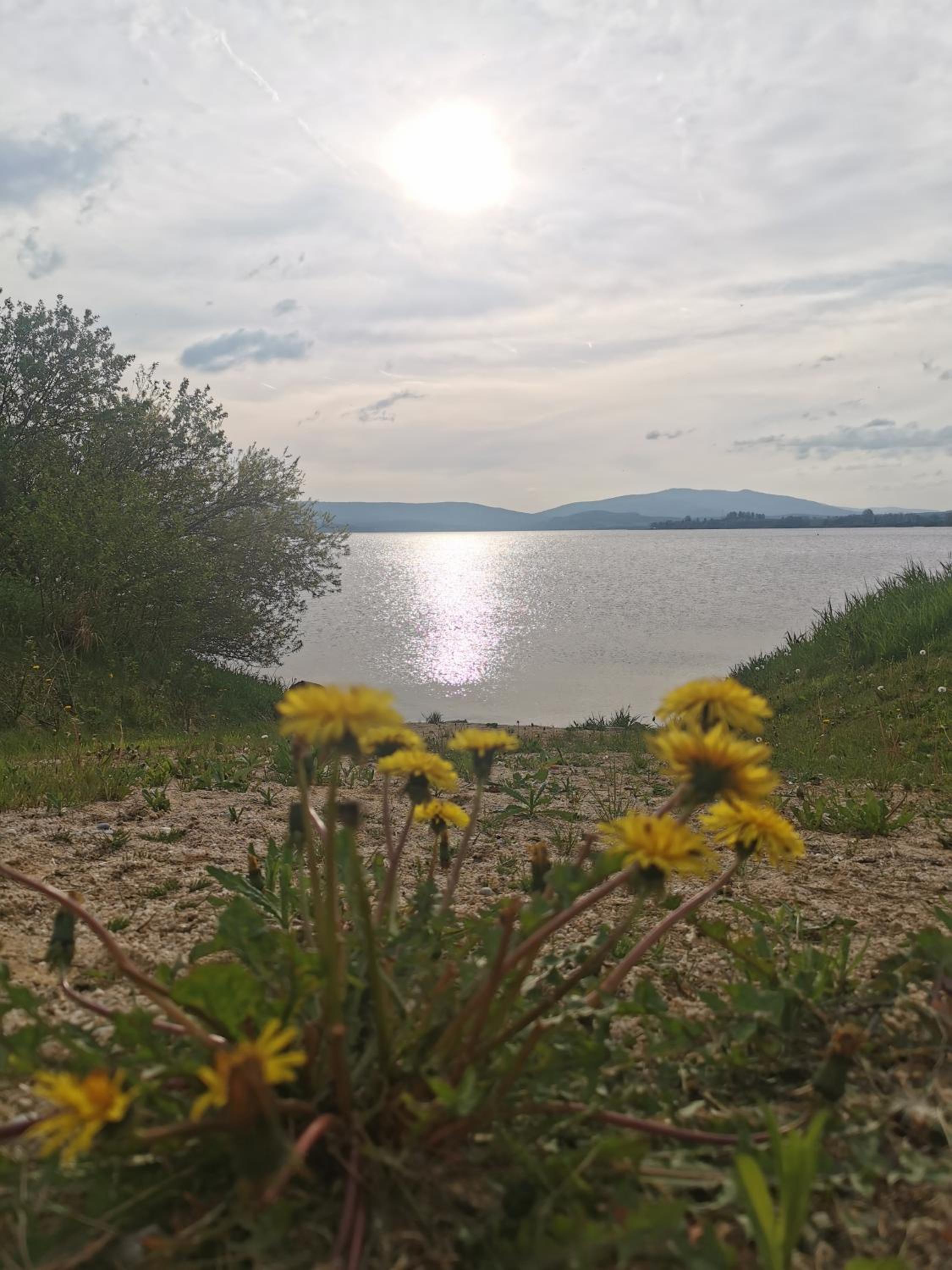 Apartmán s terasou a výhledem na jezero Lipno
