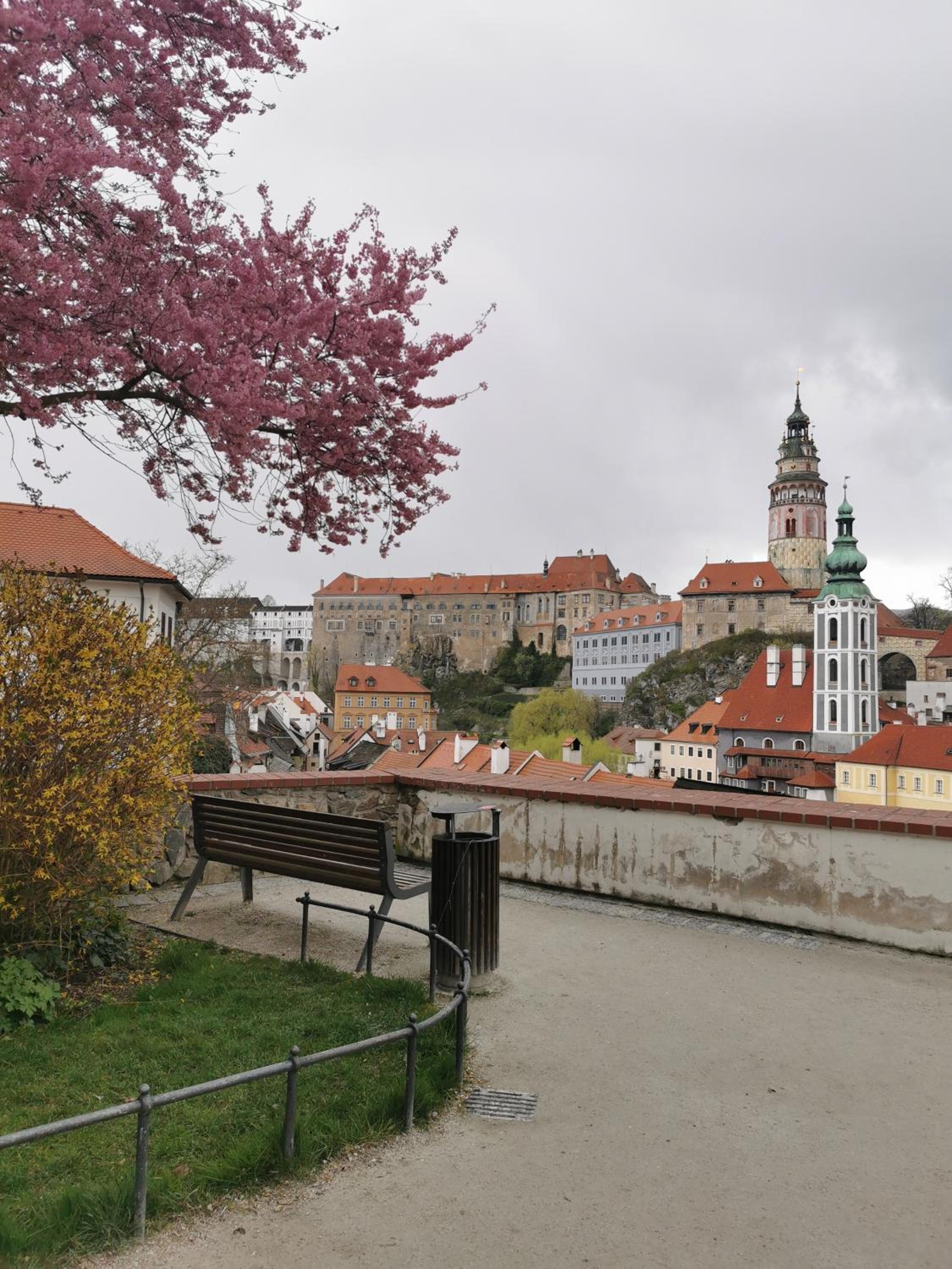 Apartmán s terasou a výhledem na jezero Lipno