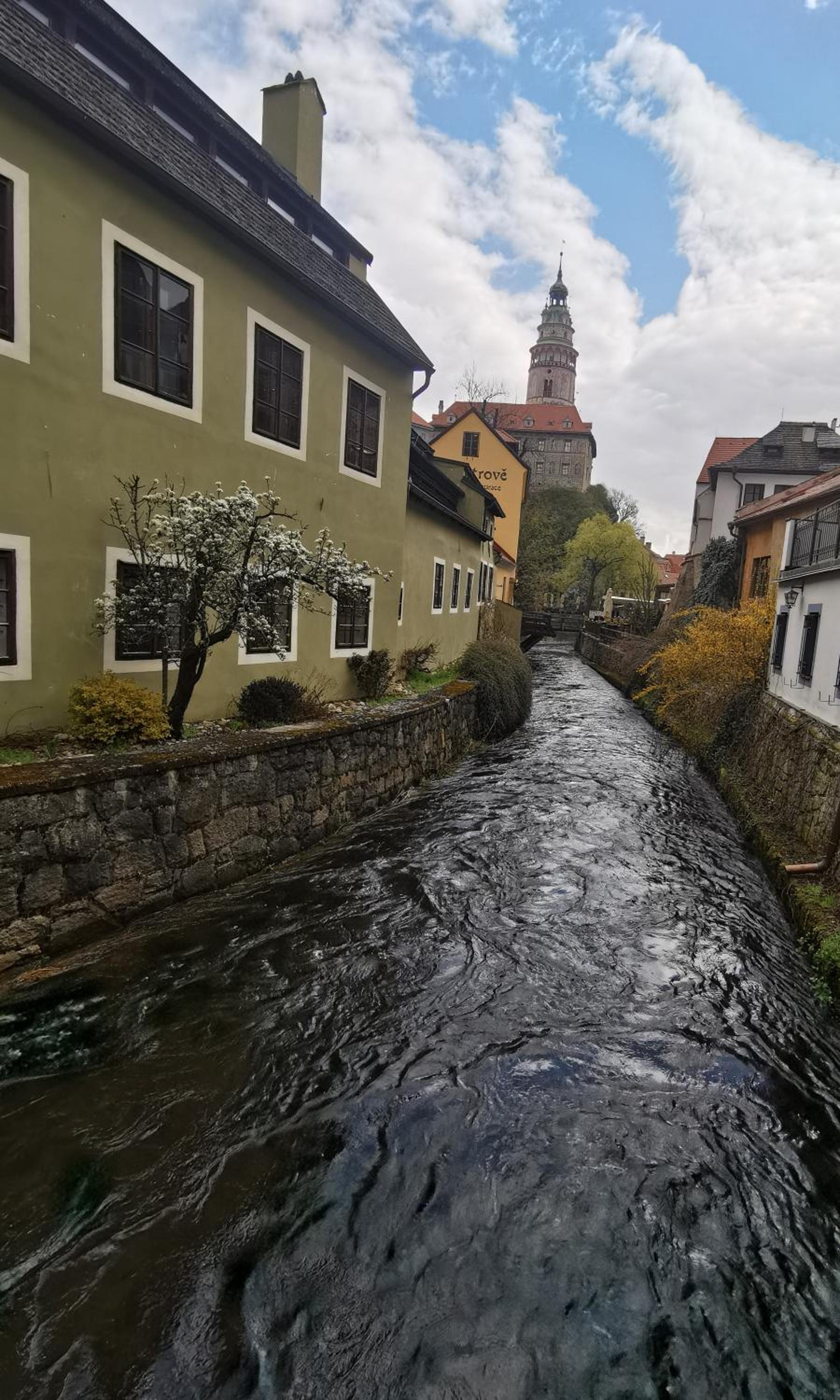 Apartmán s terasou a výhledem na jezero Lipno
