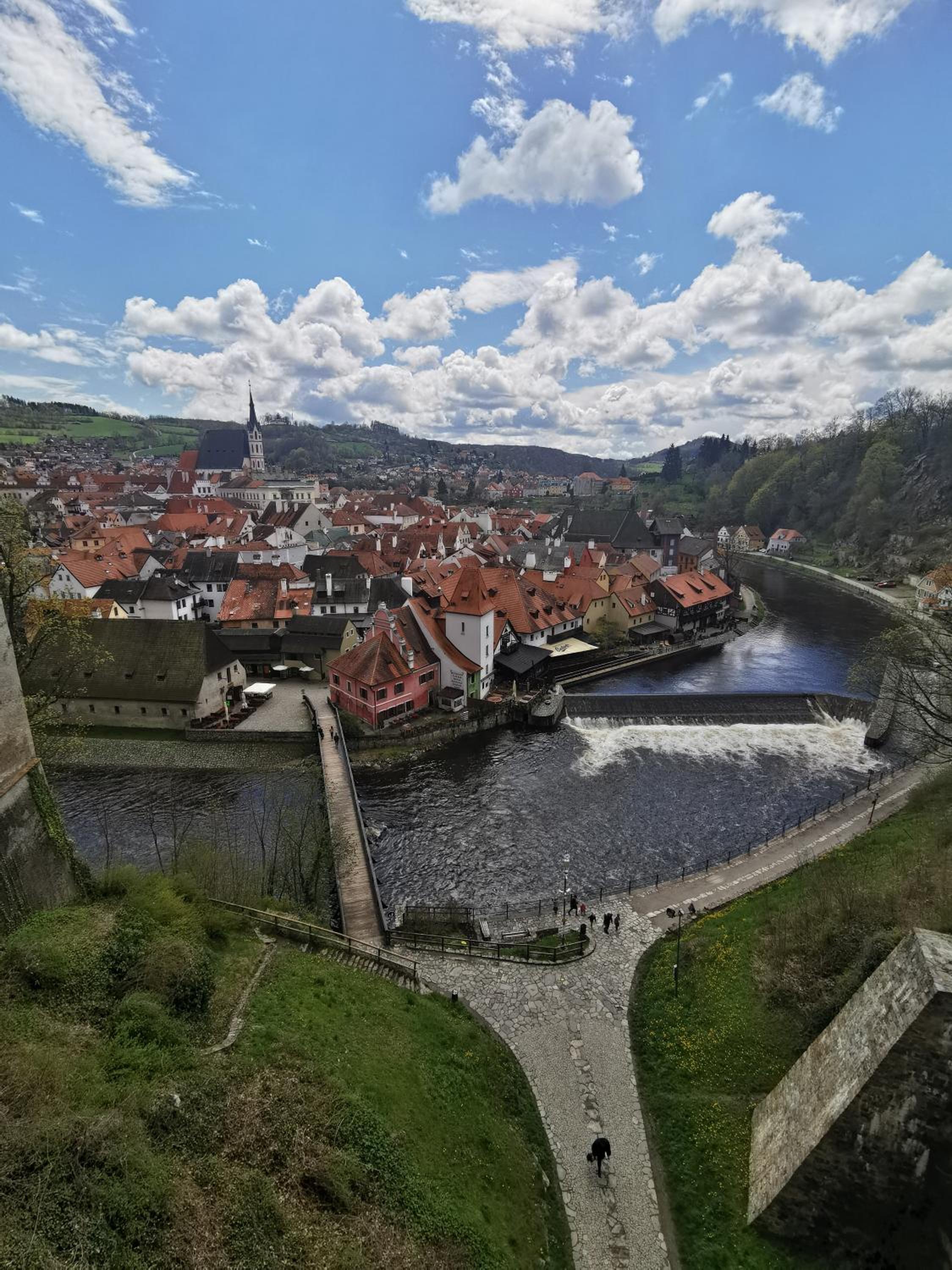 Apartmán s terasou a výhledem na jezero Lipno
