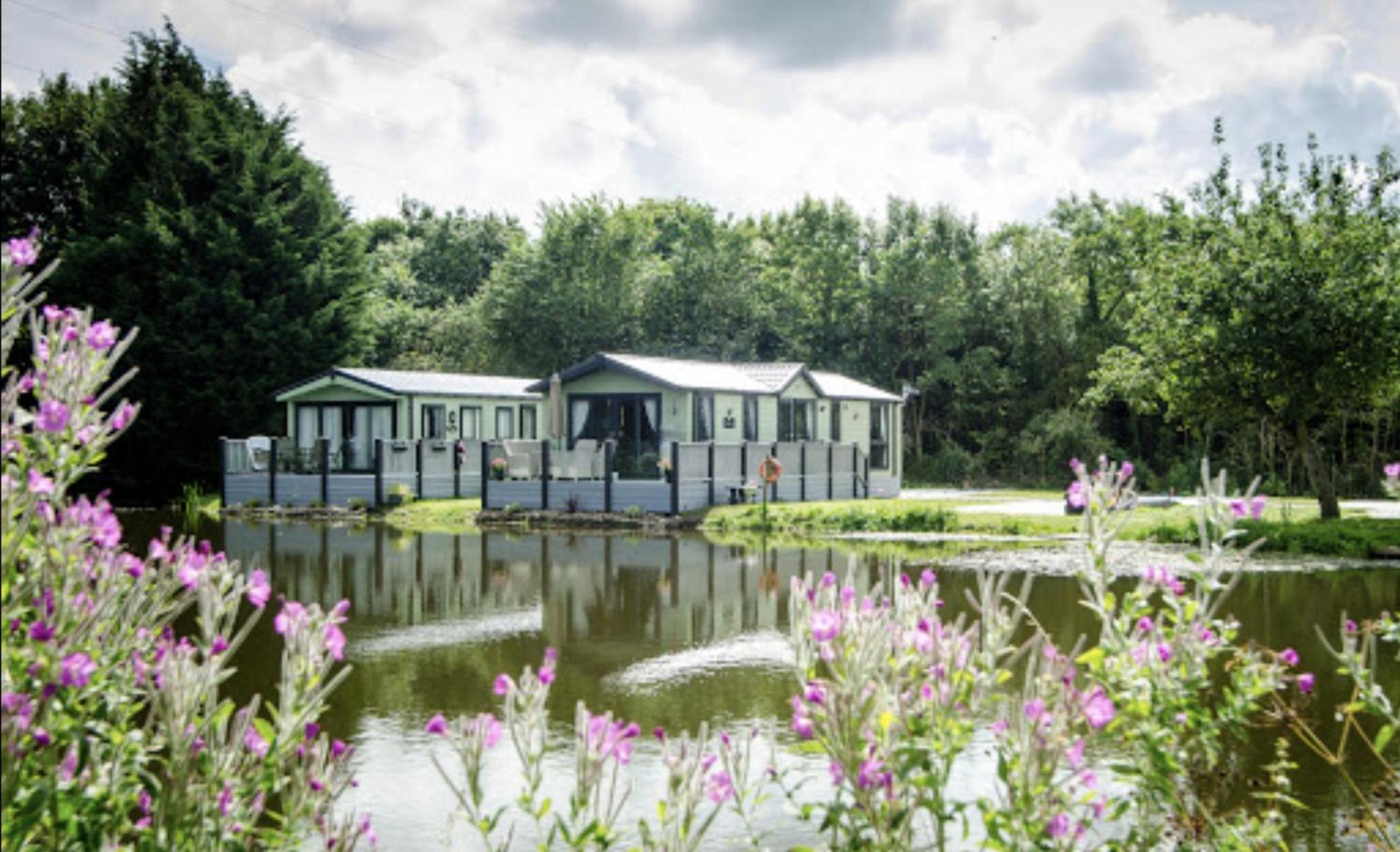 Borwick Lakes Holiday Caravan (Partial Lake View) view 2