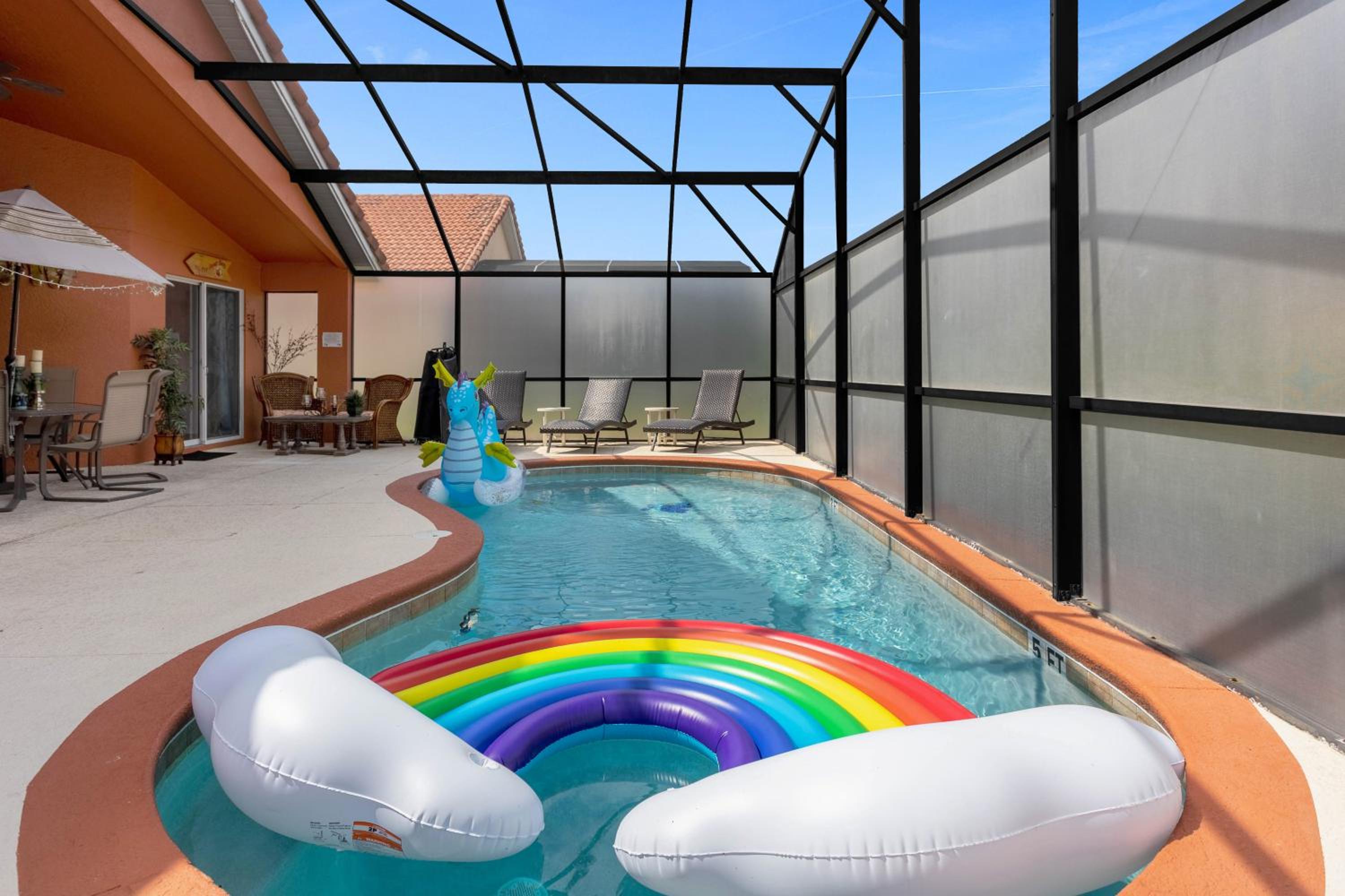Solana Tropical house with pool, game room near Disney