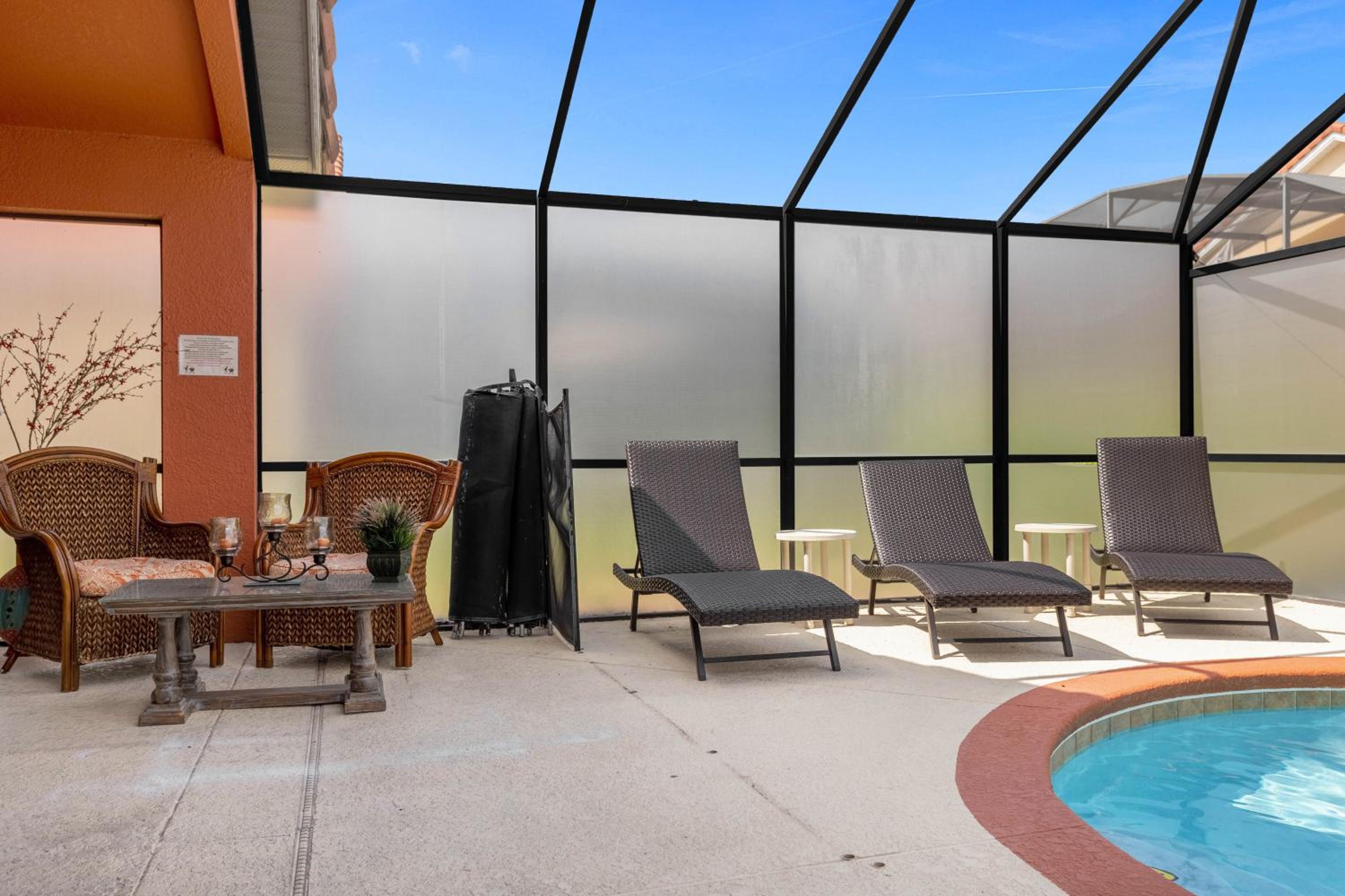 Solana Tropical house with pool, game room near Disney