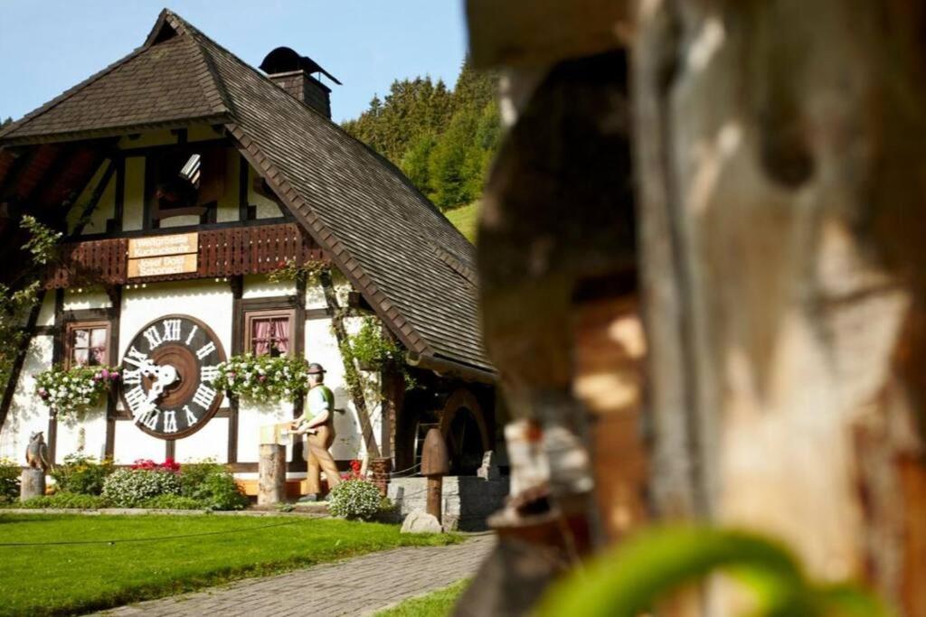 RelaxApartments BLACK FOREST DIAMOND direkt an der Hornberger Freilichtbühne - Sonnenterrasse mit Blick auf das Hornberger Schloss, schnelles Internet, für
