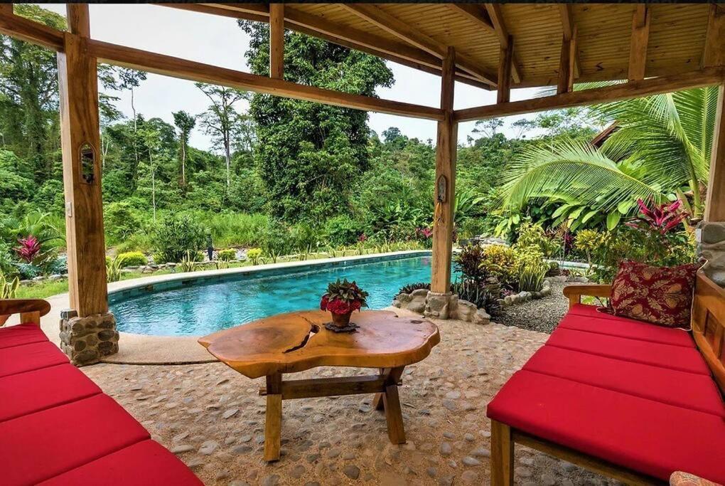 Tortuga Premium Riverfront Jungle Villa with Jacuzzi and Pool