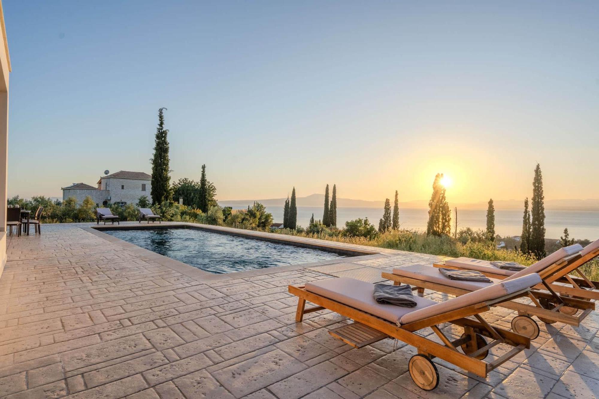 Villa Sadova Private pool Panoramic view view 5
