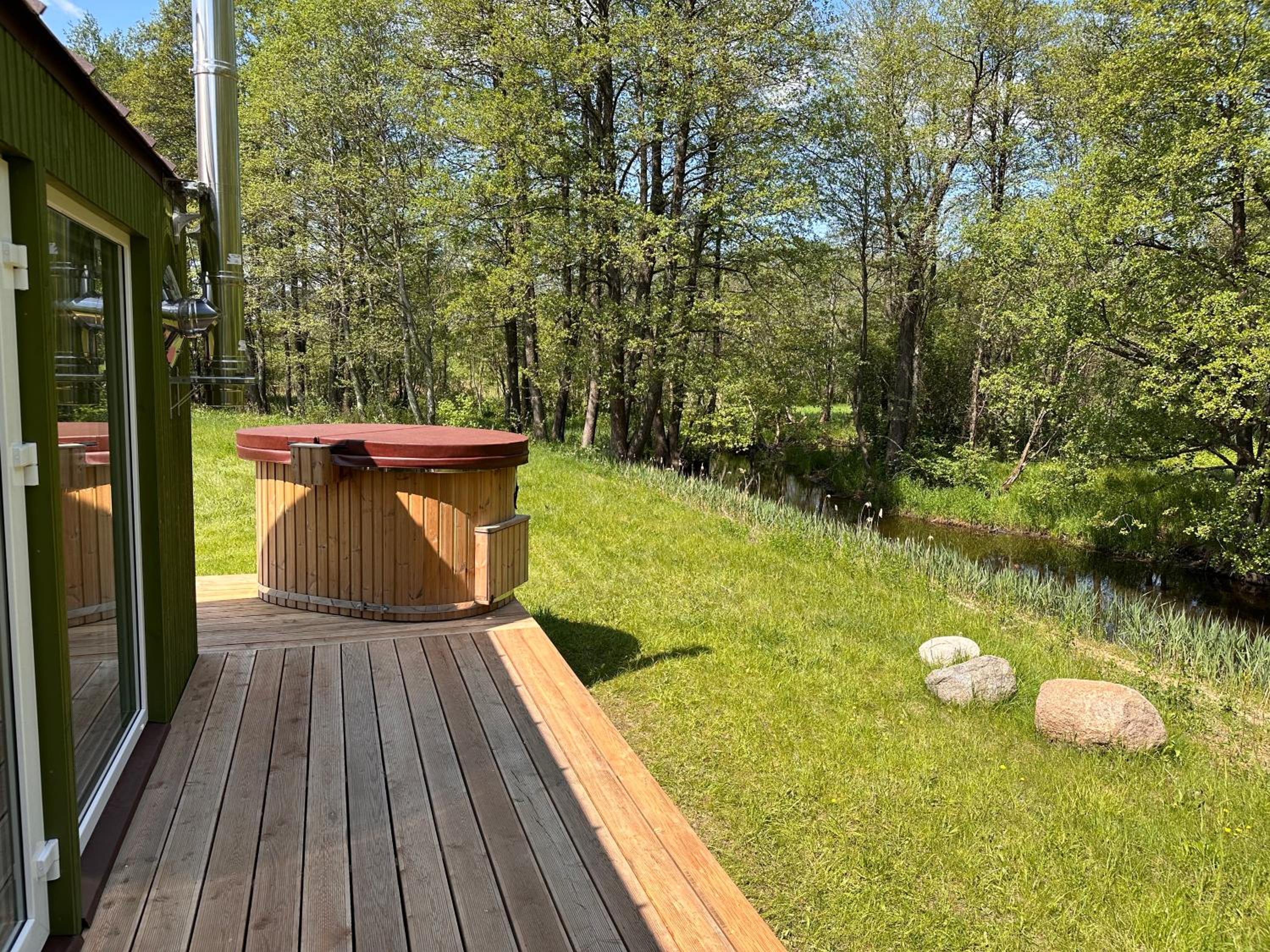 ALANTOS ŽIRGAI Holiday Villas sauna or hottube additional price view 5