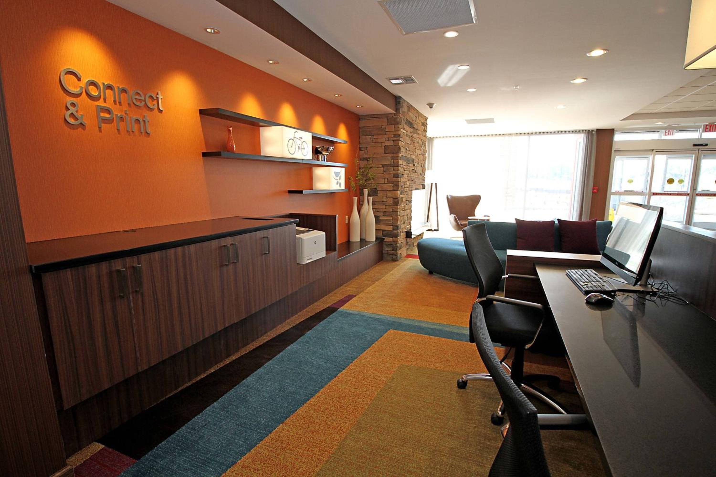 hotel reception