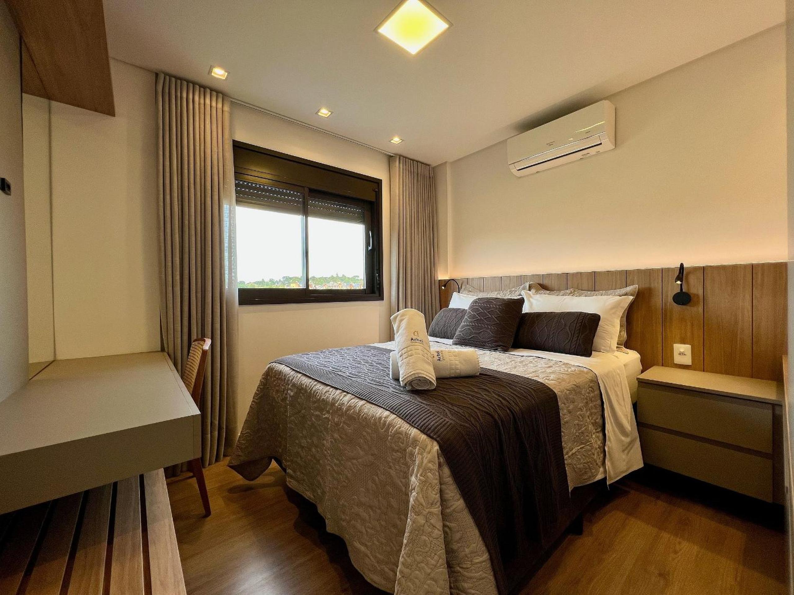 Apartamento Volo Class 2 Suítes Centro by Achei