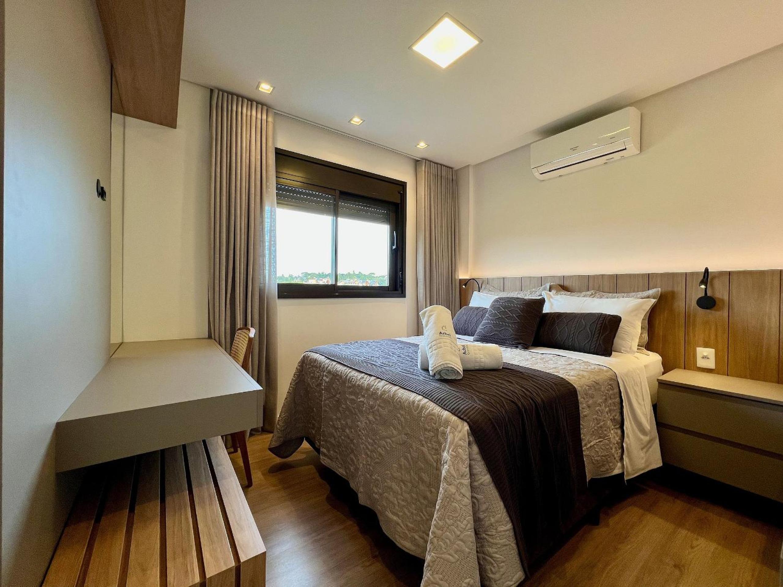 Apartamento Volo Class 2 Suítes Centro by Achei